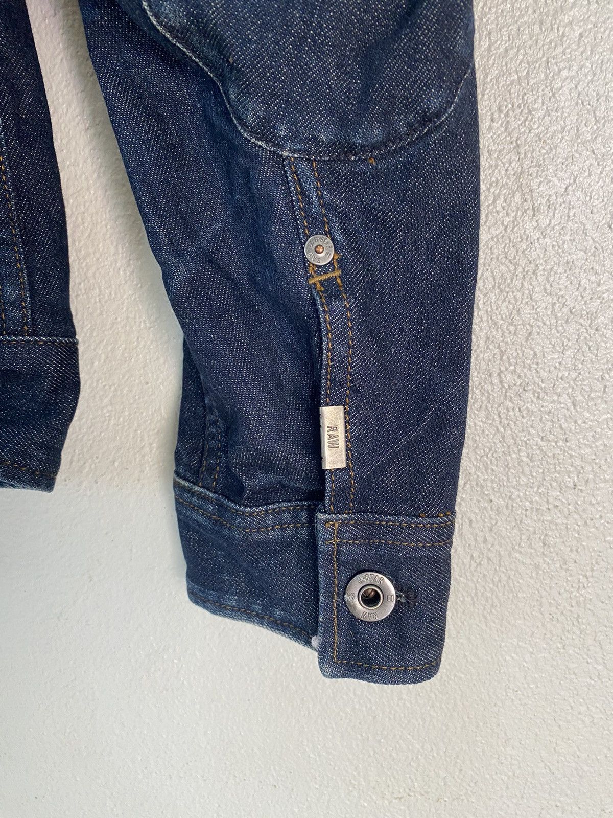 G-Star × Hysteric Glamour × If Six Was Nine G STAR RAW BUCKLE BACK TYPE DENIM TRUCKER JACKET Size US S / EU 44-46 / 1 - 8 Thumbnail