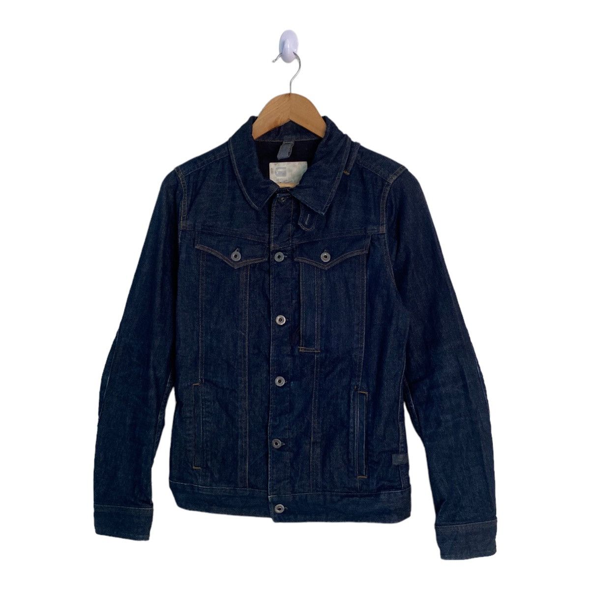 G-Star × Hysteric Glamour × If Six Was Nine G STAR RAW BUCKLE BACK TYPE DENIM TRUCKER JACKET Size US S / EU 44-46 / 1 - 4 Thumbnail