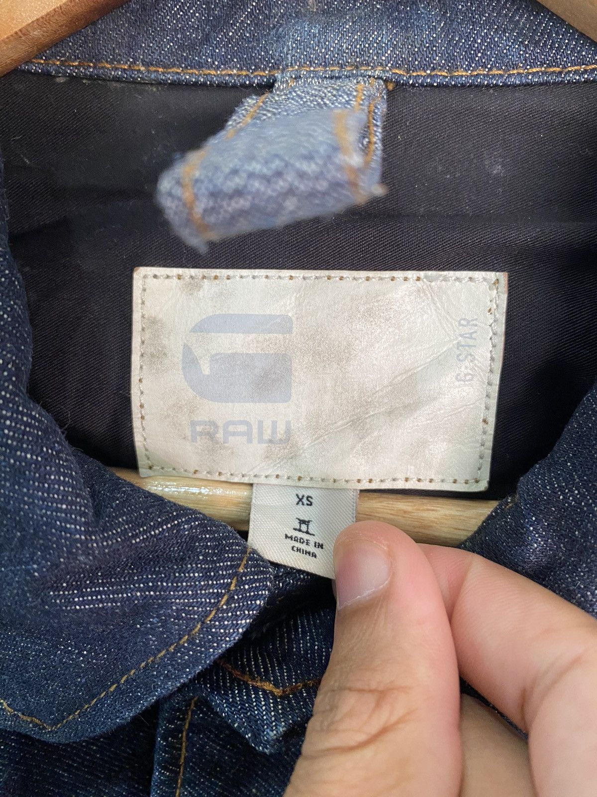 G-Star × Hysteric Glamour × If Six Was Nine G STAR RAW BUCKLE BACK TYPE DENIM TRUCKER JACKET Size US S / EU 44-46 / 1 - 9 Thumbnail