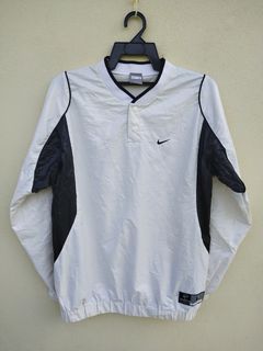 Vintage Nike Baseball Jersey Grey Large - Cloak Vintage
