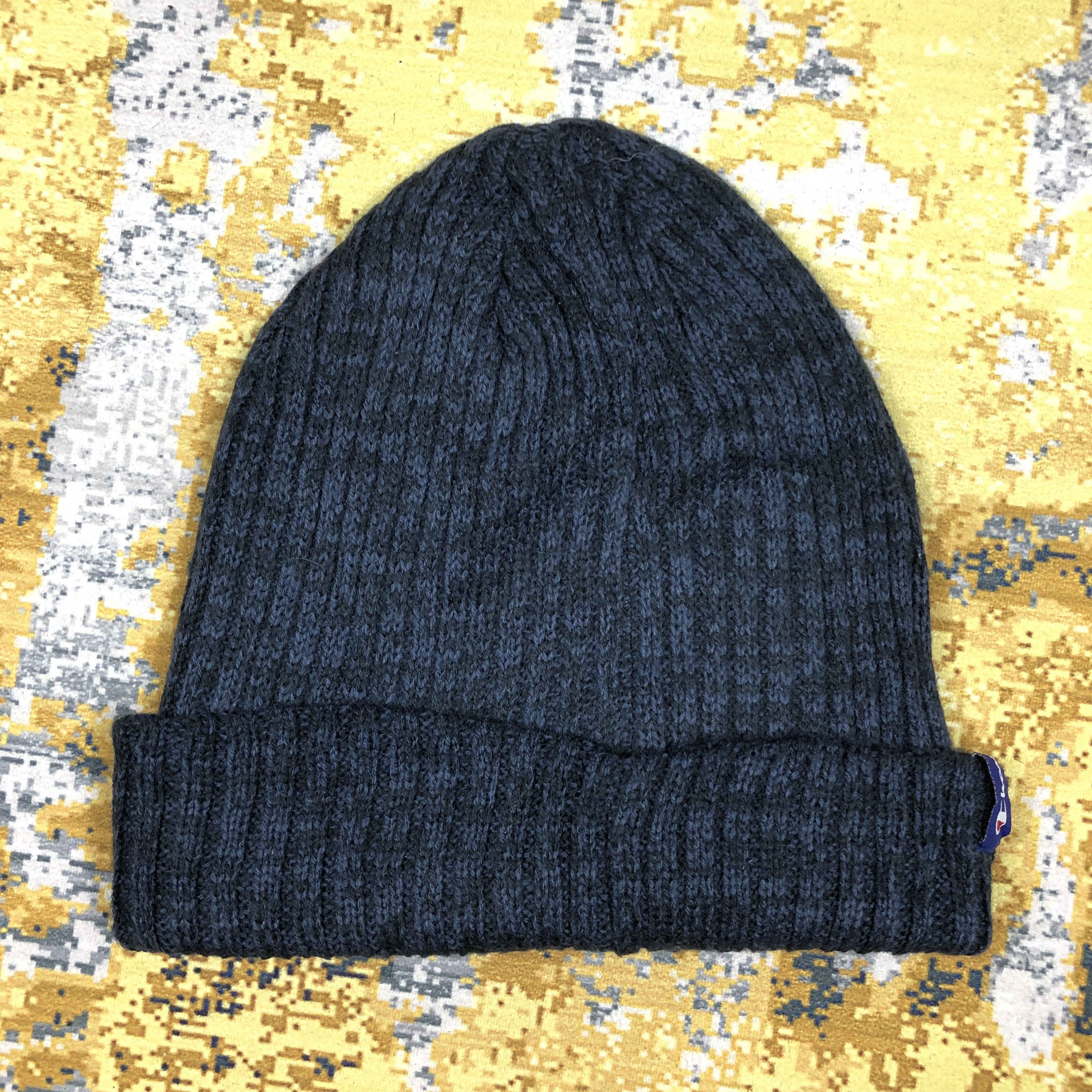 Champion × Vintage Vintage Champion Spell Out Beanie Hat B2280 Size ONE SIZE - 4 Thumbnail