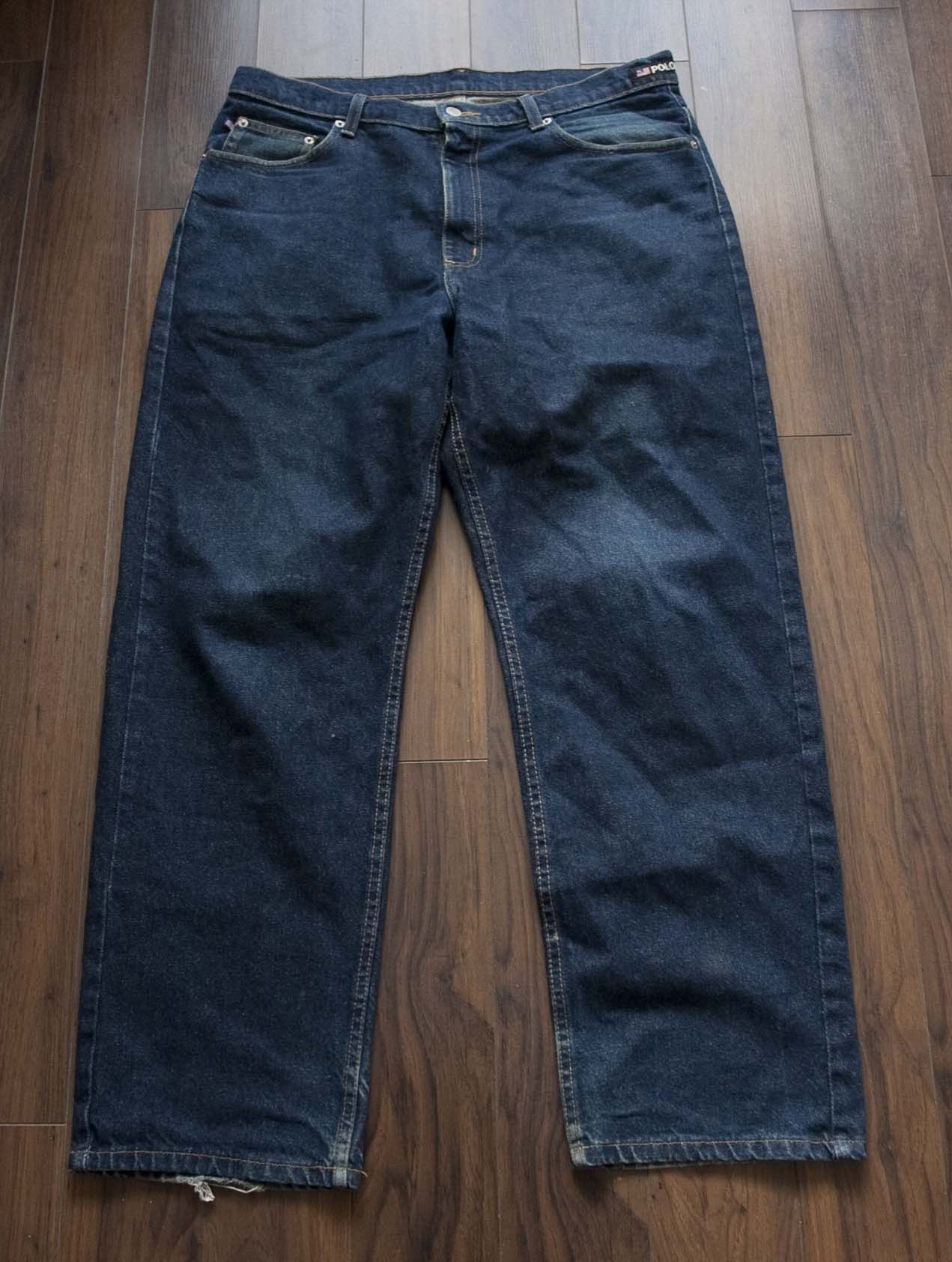 Polo Ralph Lauren × Vintage Ralph Lauren Polo Jeans Co. Vintage Size 35x30 Size US 35 - 1 Thumbnail