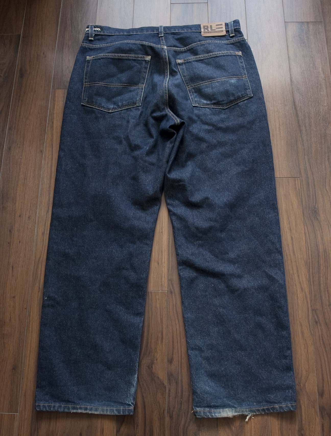 Polo Ralph Lauren × Vintage Ralph Lauren Polo Jeans Co. Vintage Size 35x30 Size US 35 - 3 Thumbnail