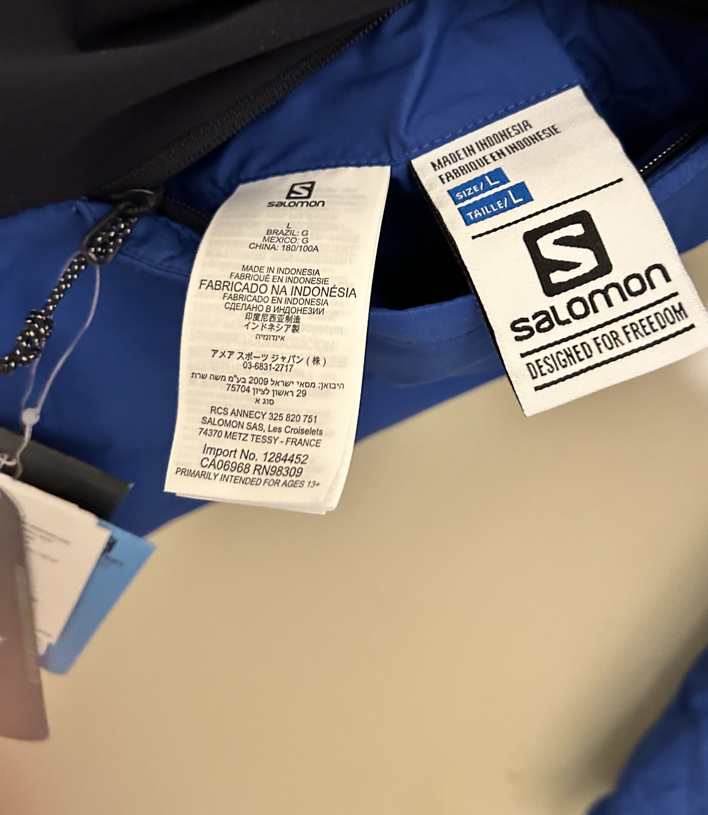 Salomon SALOMON Drifter Mid Hoodie Reversible Jacket Size US L / EU 52-54 / 3 - 9 Thumbnail