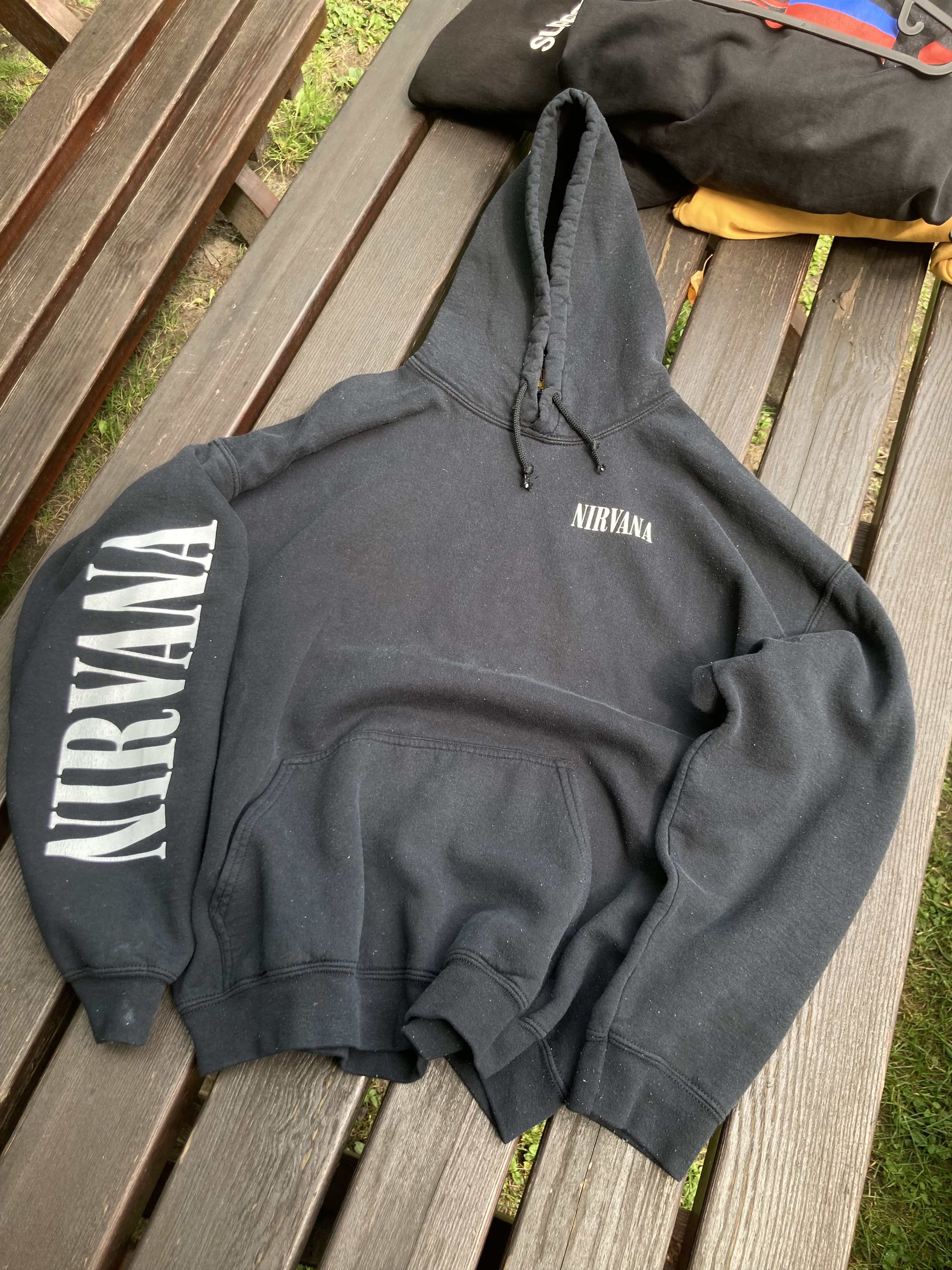 Band Tees × Vintage Nirvana Vestibule vintage bootleg hoodie Size US L / EU 52-54 / 3 - 1 Thumbnail