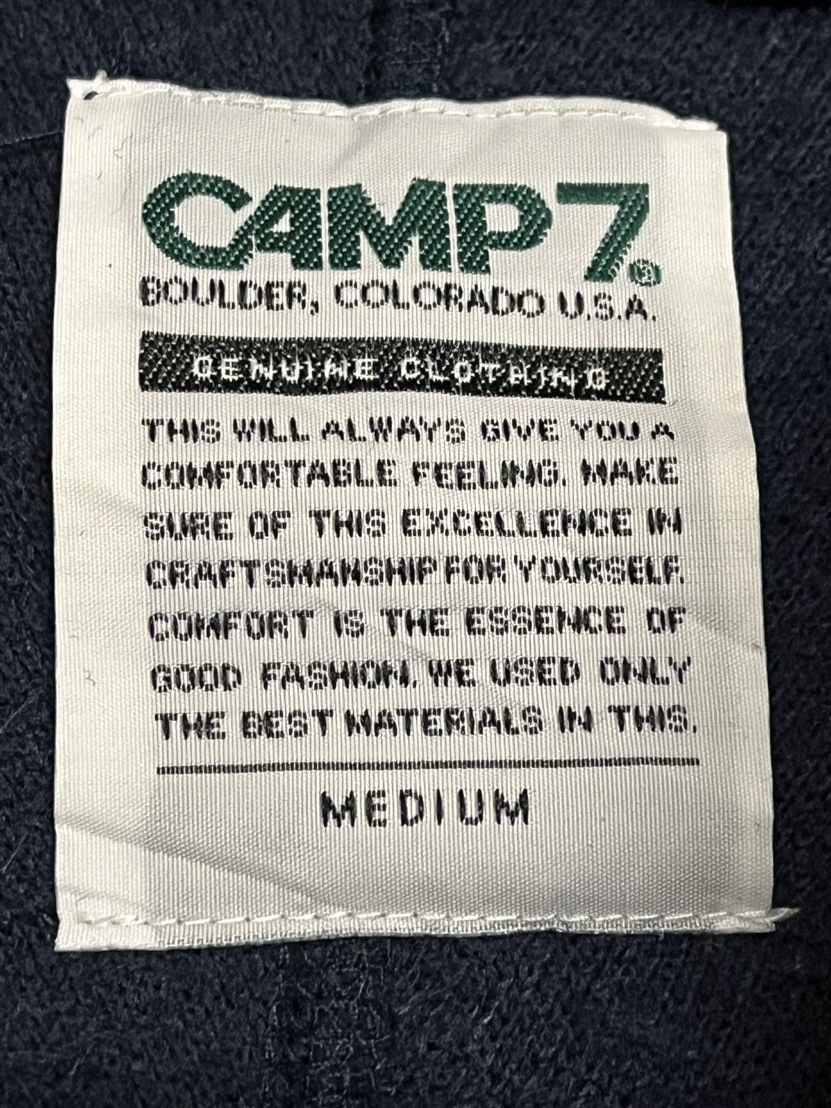 Japanese Brand 90s Usa Camp 7 Genuine Clothes Fleece Jacket Size US M / EU 48-50 / 2 - 5 Thumbnail