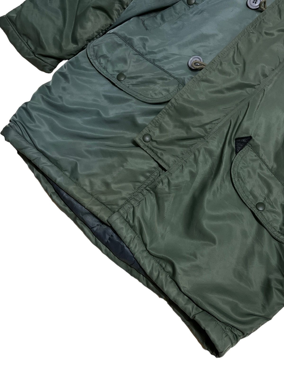 Vintage Usa Parka Extreme Cold Type N-3 Hoodies Mohair