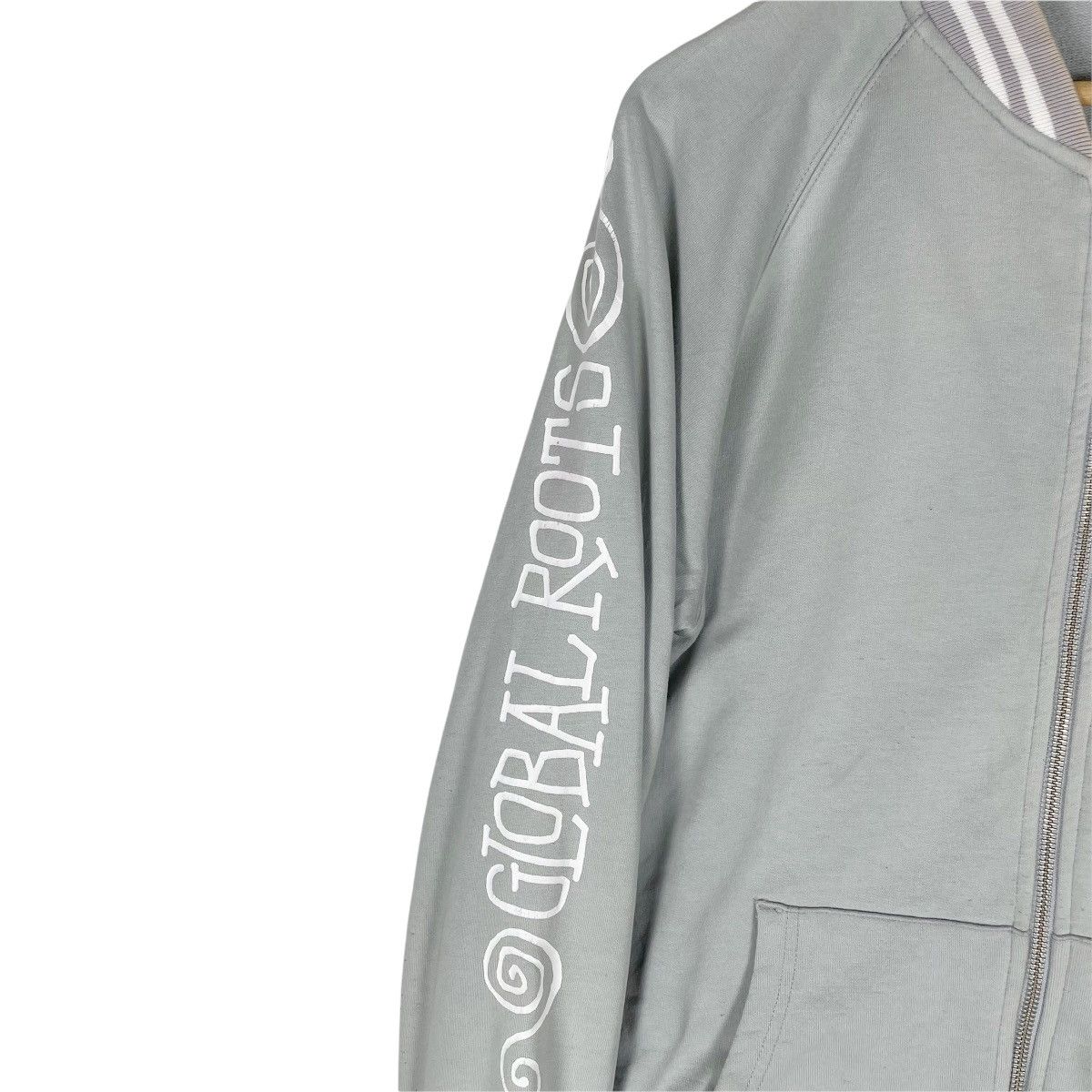 Stussy 🔥STUSSY Global Roots Zipper Sweatshirt Size US L / EU 52-54 / 3 - 7 Thumbnail