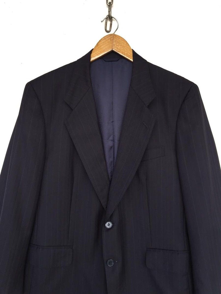 Balenciaga 💥Balenciaga Stripe Blazer Jacket Size US L / EU 52-54 / 3 - 2 Thumbnail