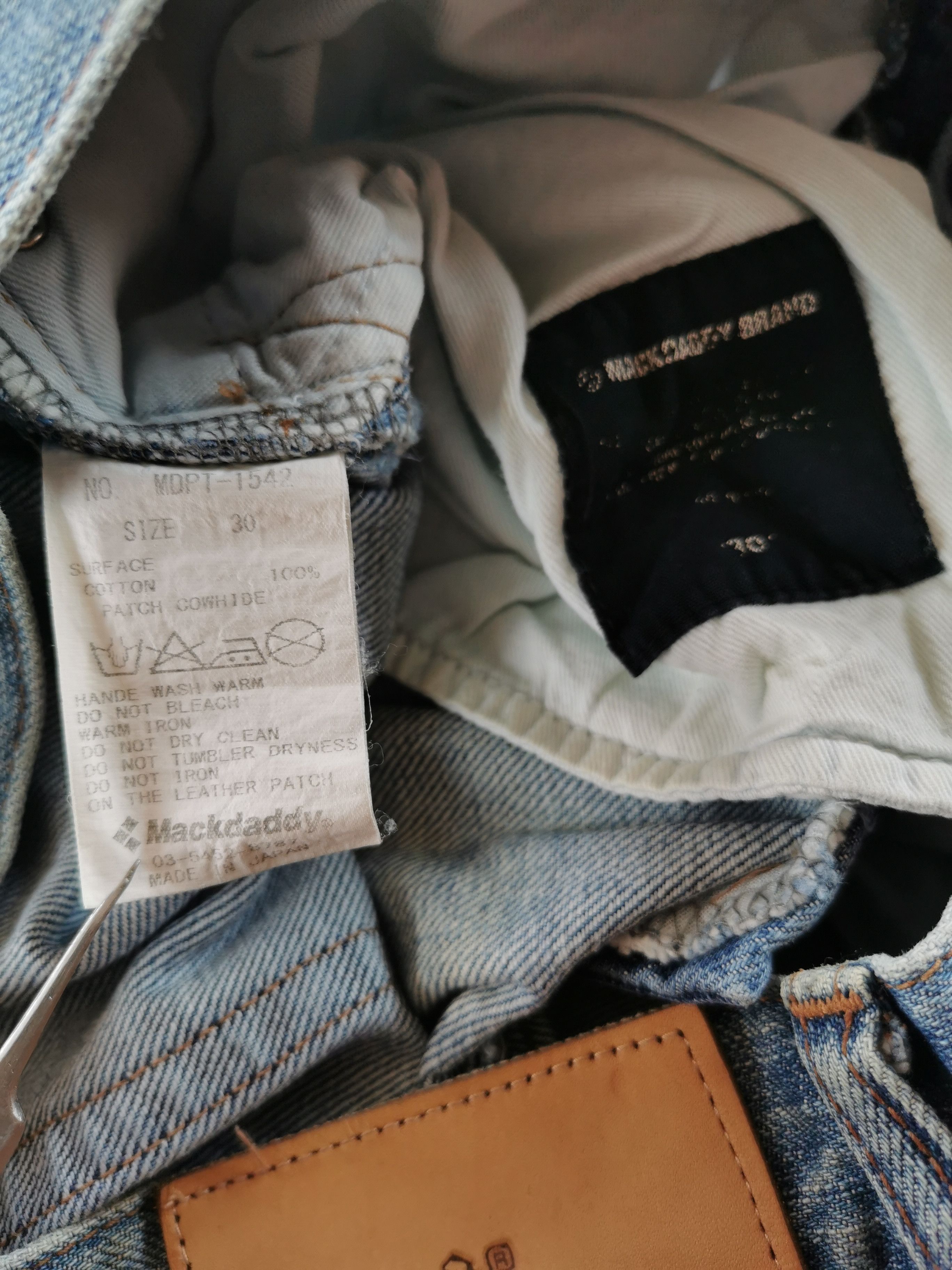 Japanese Brand Mackdaddy Japan Jeans Size US 31 - 3 Thumbnail