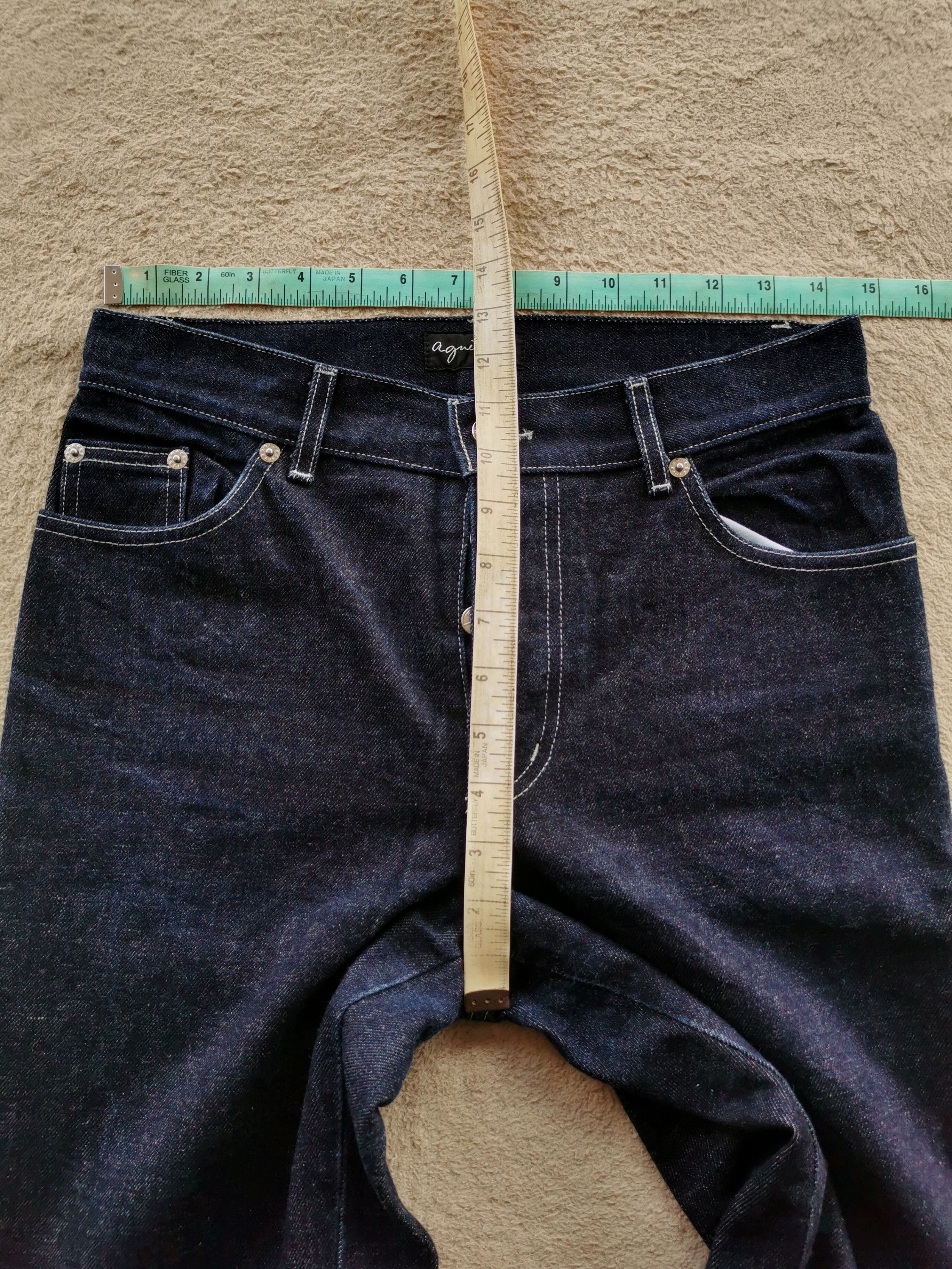 agnes b. Agnes B Dark Indigo Jeans Size US 29 - 8 Thumbnail