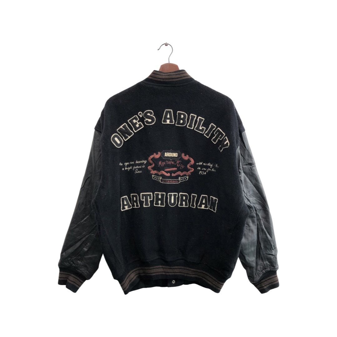 Japanese Brand One Ability Machope Sportwear Big Logo Varsity Jacket Size US M / EU 48-50 / 2 - 1 Thumbnail