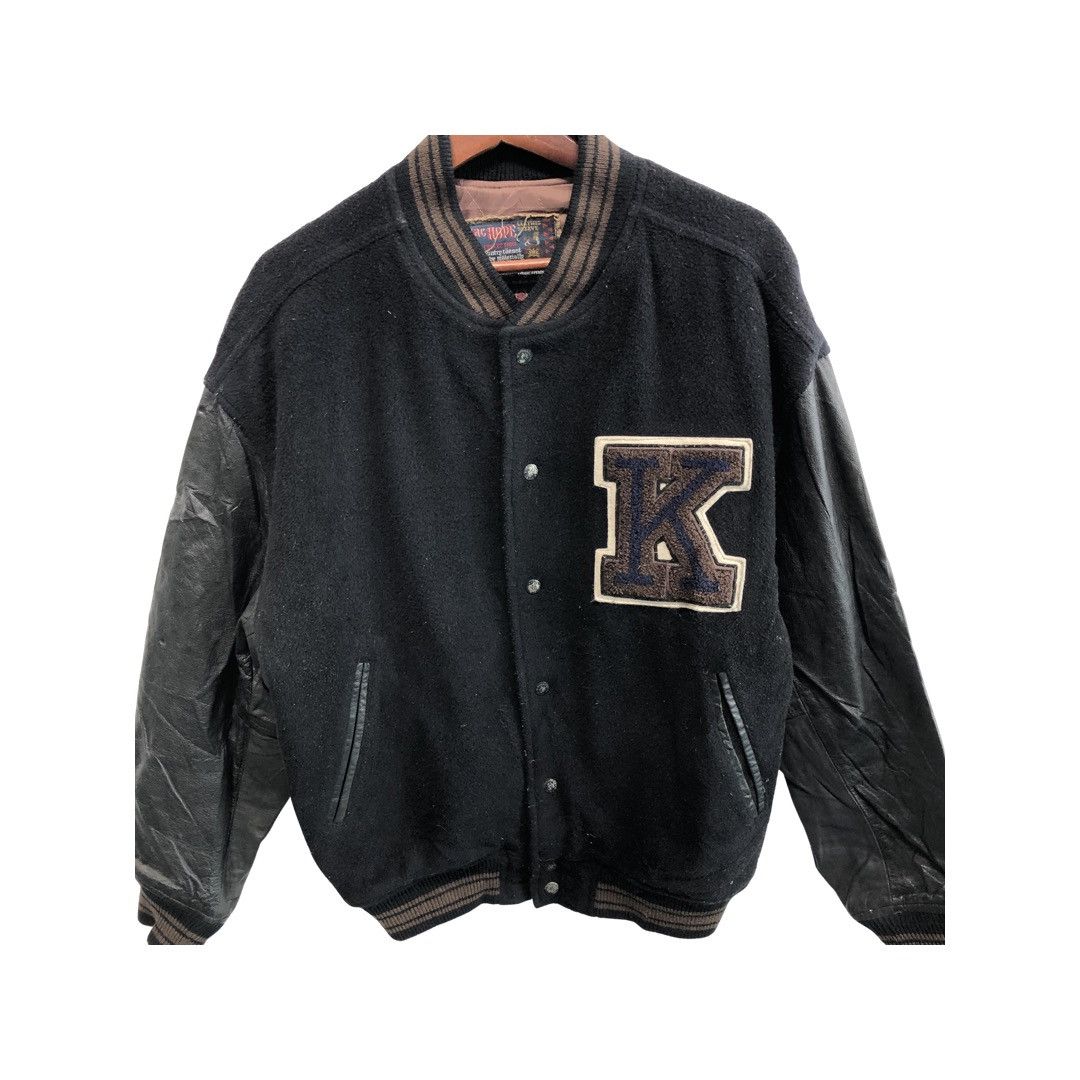 Japanese Brand One Ability Machope Sportwear Big Logo Varsity Jacket Size US M / EU 48-50 / 2 - 3 Thumbnail