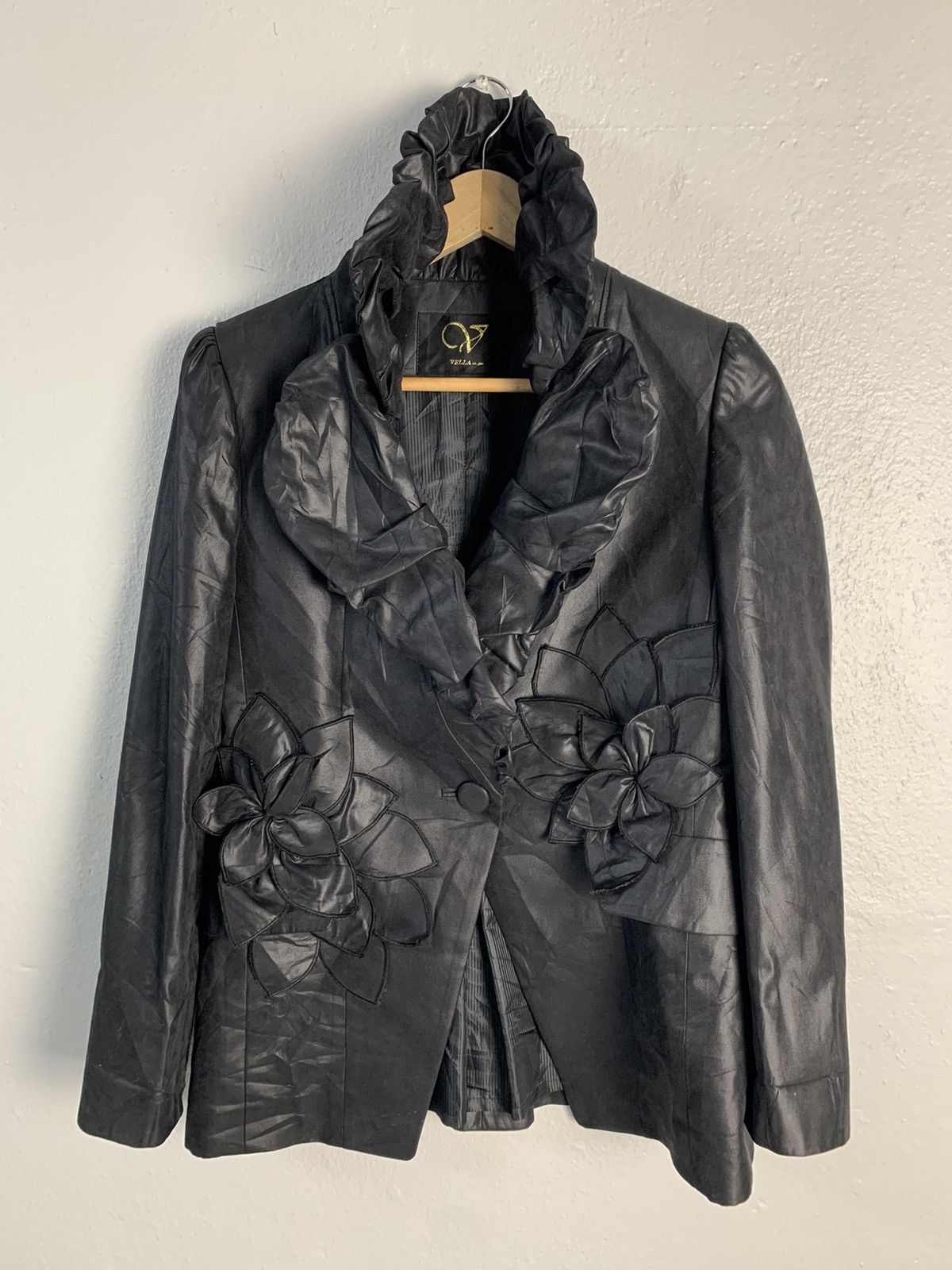Japanese Brand Vella Nice Design Jacket Size S / US 4 / IT 40 - 1 Thumbnail