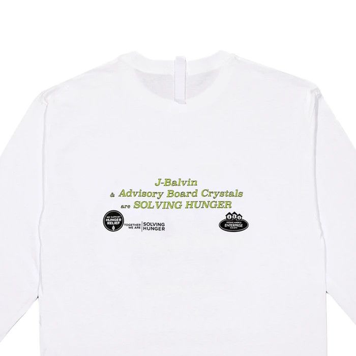 Advisory Board Crystals × J Balvin White Advisory Board Crystals J Balvin Long Sleeve T-Shirt Size US S / EU 44-46 / 1 - 4 Thumbnail