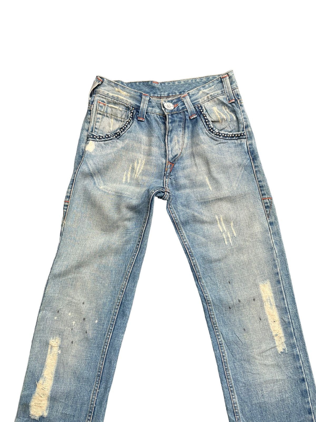 Designer × Vintage Vintage CJ Distresed Denim Size US 28 / EU 44 - 5 Thumbnail