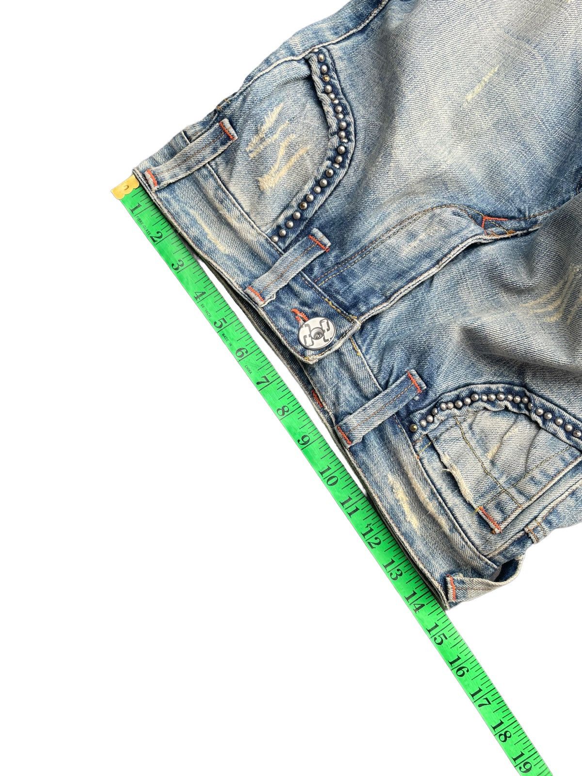 Designer × Vintage Vintage CJ Distresed Denim Size US 28 / EU 44 - 20 Thumbnail