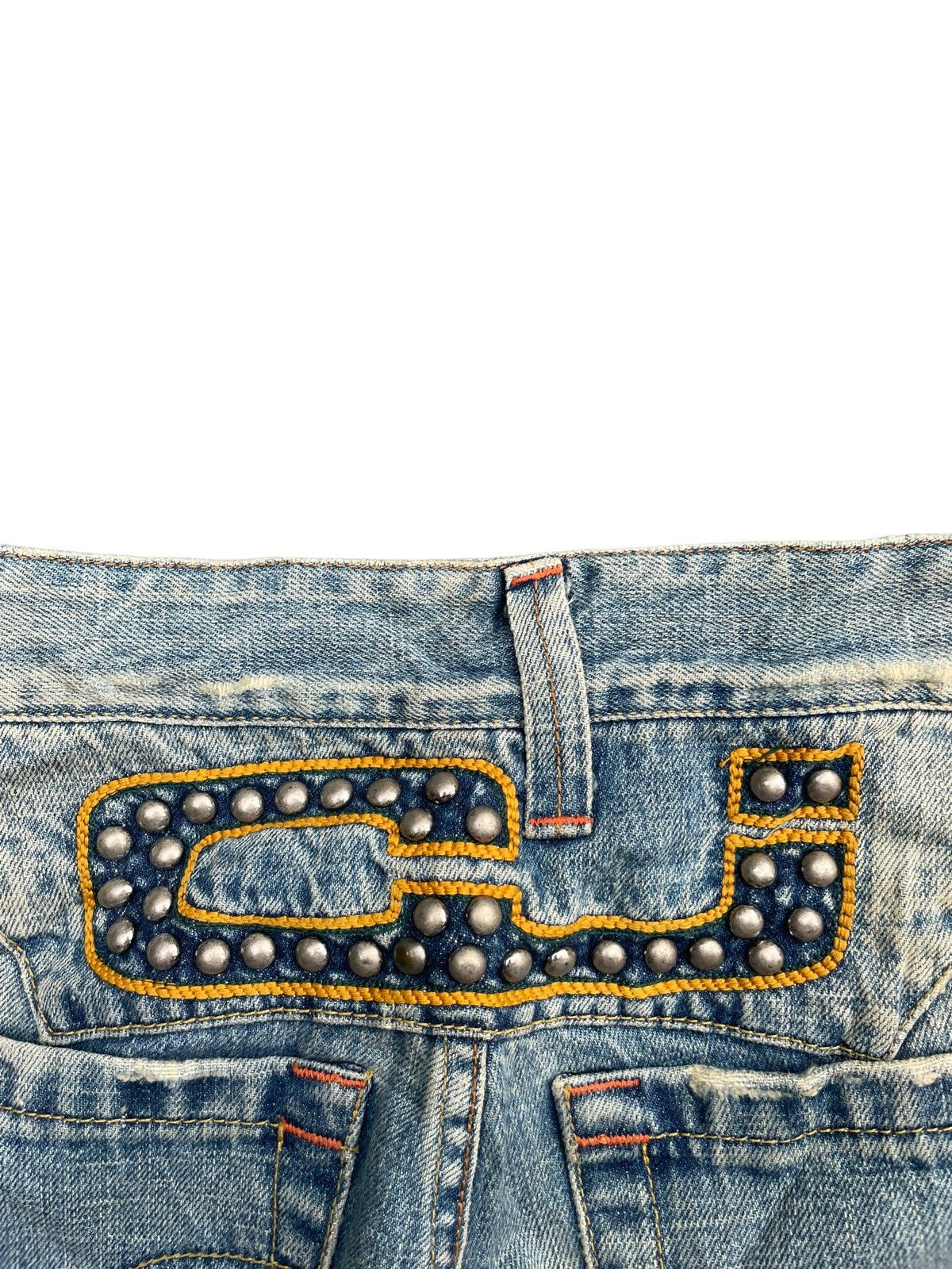 Designer × Vintage Vintage CJ Distresed Denim Size US 28 / EU 44 - 13 Thumbnail