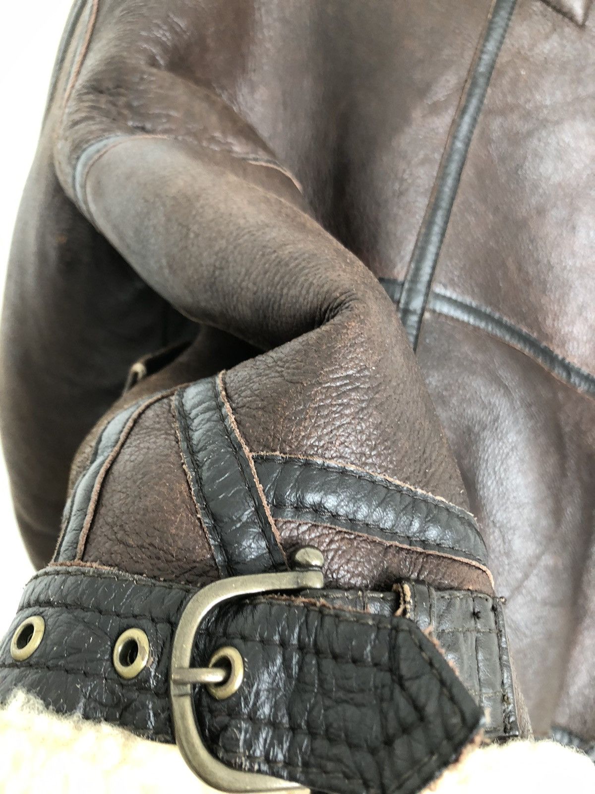 Vintage B 3 Mondo Lui Leather Jacket B2 Size US L / EU 52-54 / 3 - 14 Thumbnail