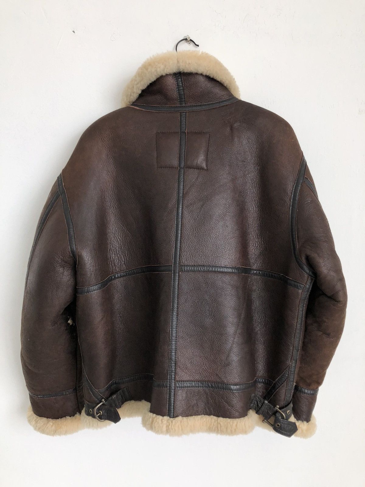 Vintage B 3 Mondo Lui Leather Jacket B2 Size US L / EU 52-54 / 3 - 2 Thumbnail