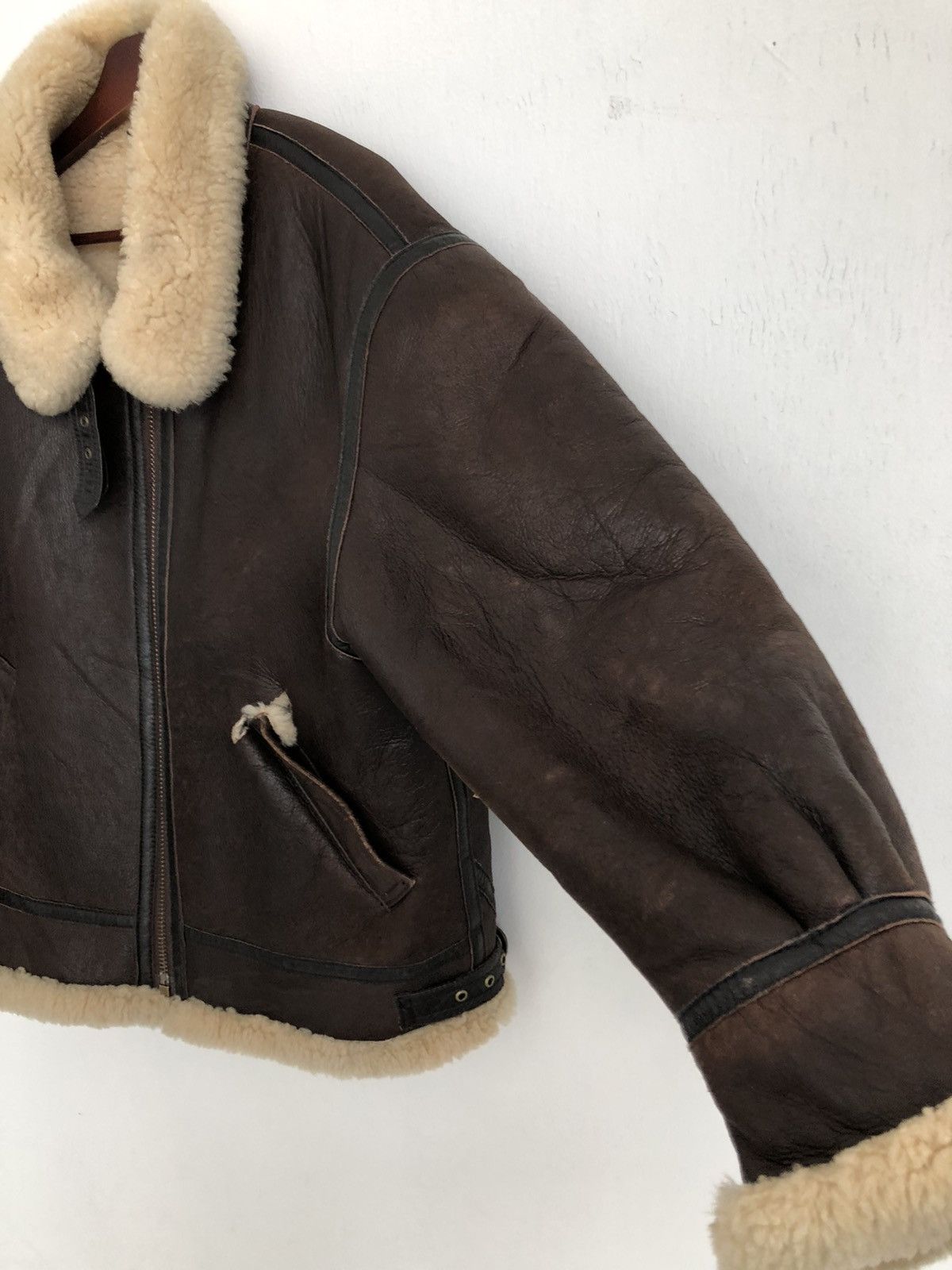 Vintage B 3 Mondo Lui Leather Jacket B2 Size US L / EU 52-54 / 3 - 4 Thumbnail