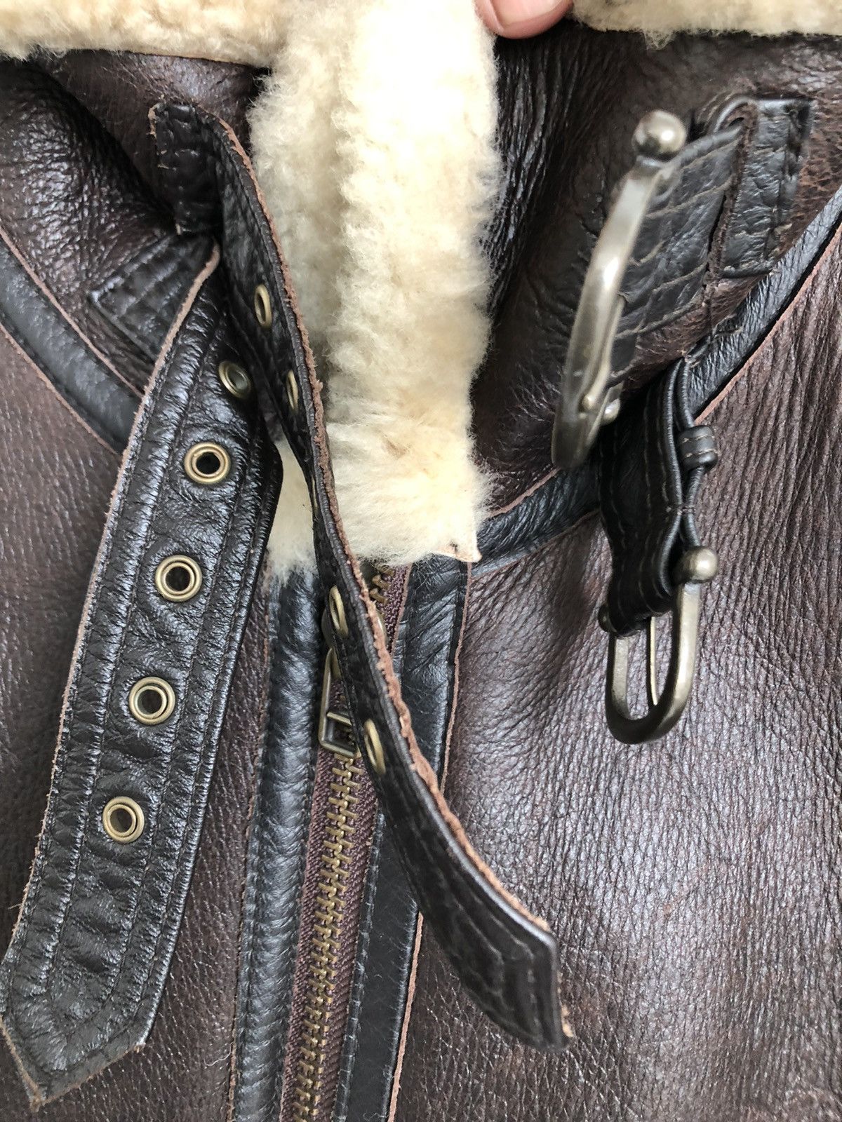Vintage B 3 Mondo Lui Leather Jacket B2 Size US L / EU 52-54 / 3 - 12 Thumbnail