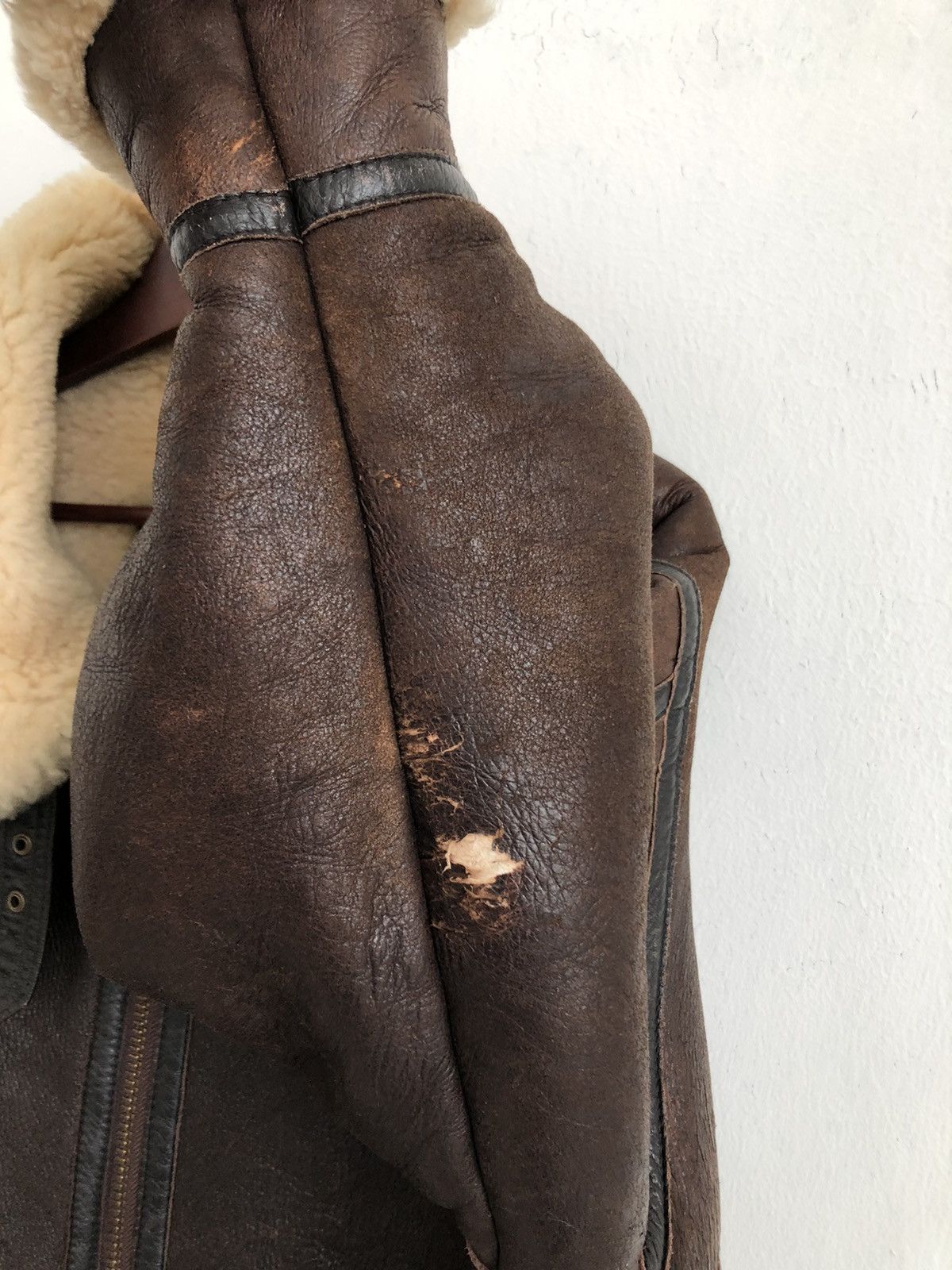 Vintage B 3 Mondo Lui Leather Jacket B2 Size US L / EU 52-54 / 3 - 7 Thumbnail