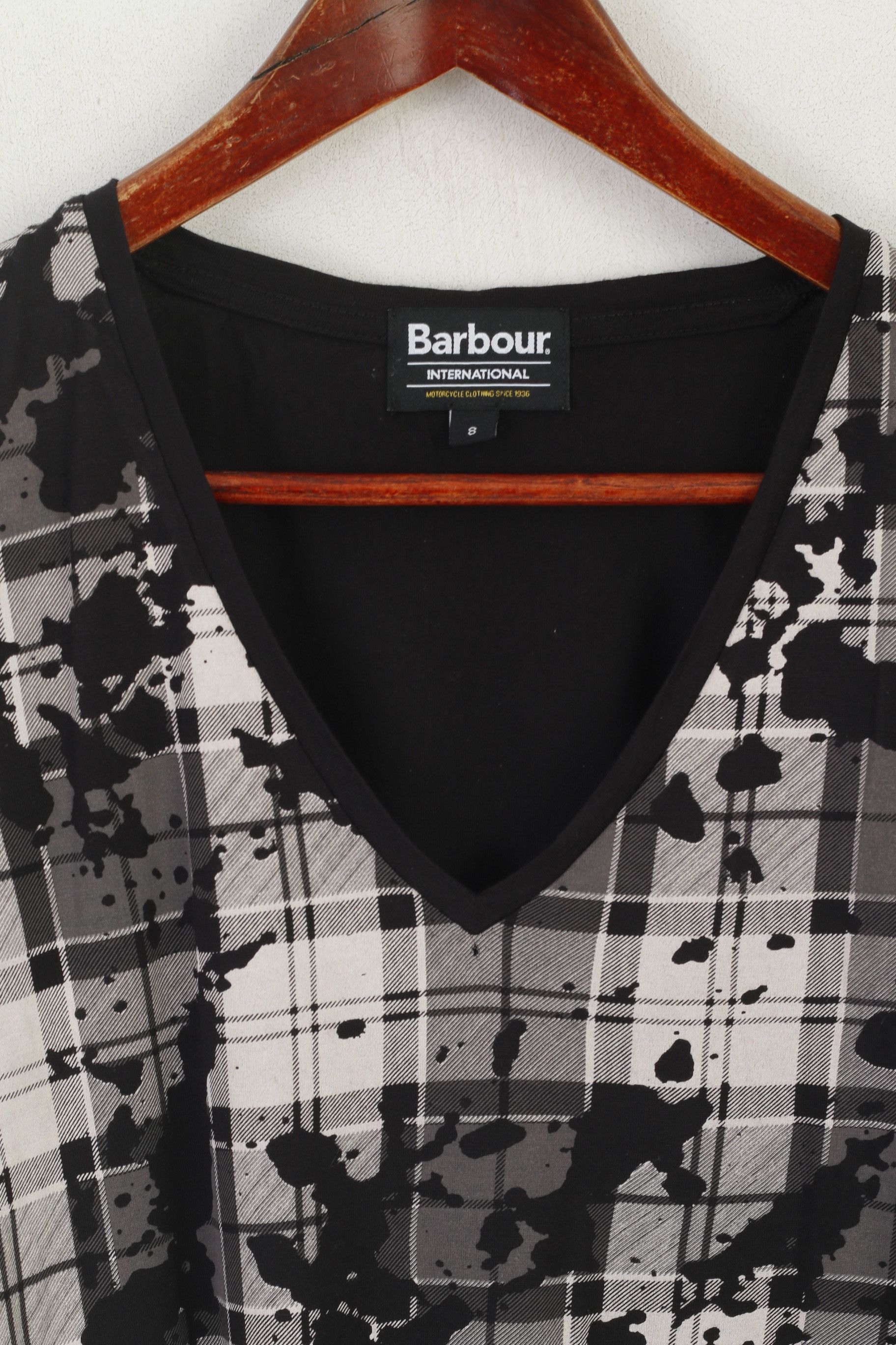 Barbour Barbour International Women 8 S Shirt Black Modal 9365 Size S / US 4 / IT 40 - 3 Thumbnail