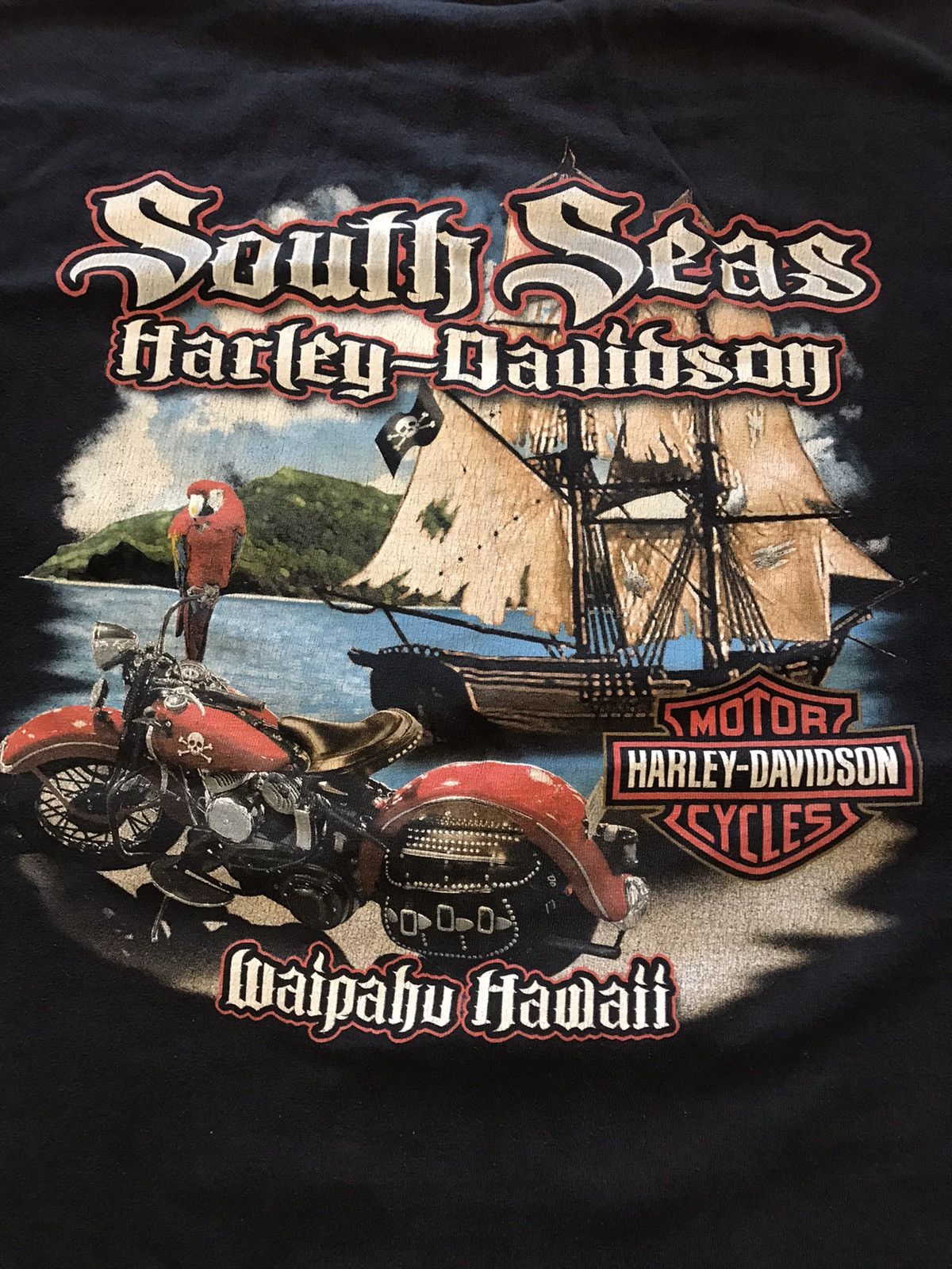 Harley Davidson × Vintage Harley Davidson Hawaii Tee Size US XXL / EU 58 / 5 - 9 Thumbnail