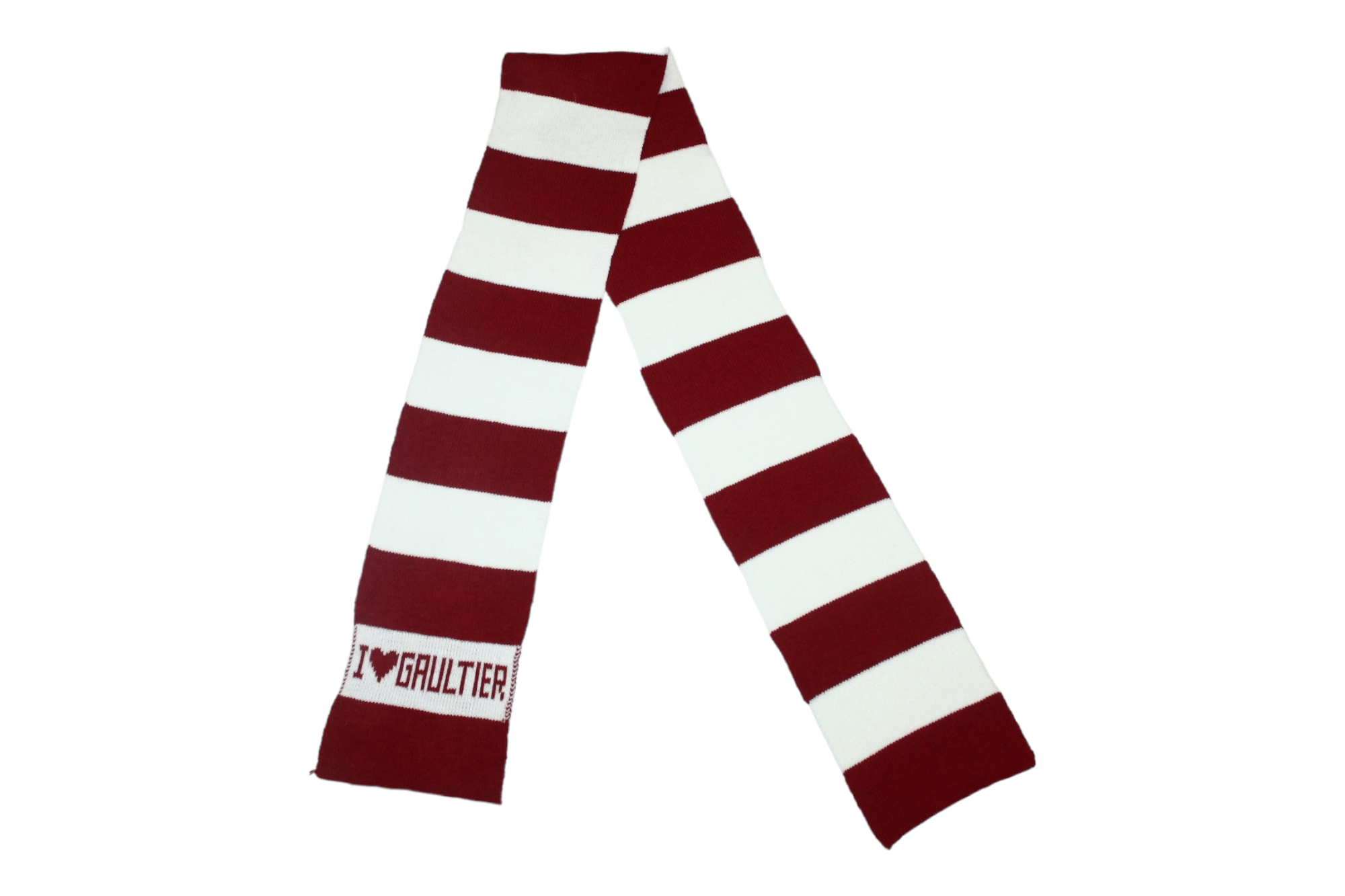 Jean Paul Gaultier Jean Paul Gaultier Iconic Striped Acrylic Scarf Size ONE SIZE - 3 Thumbnail