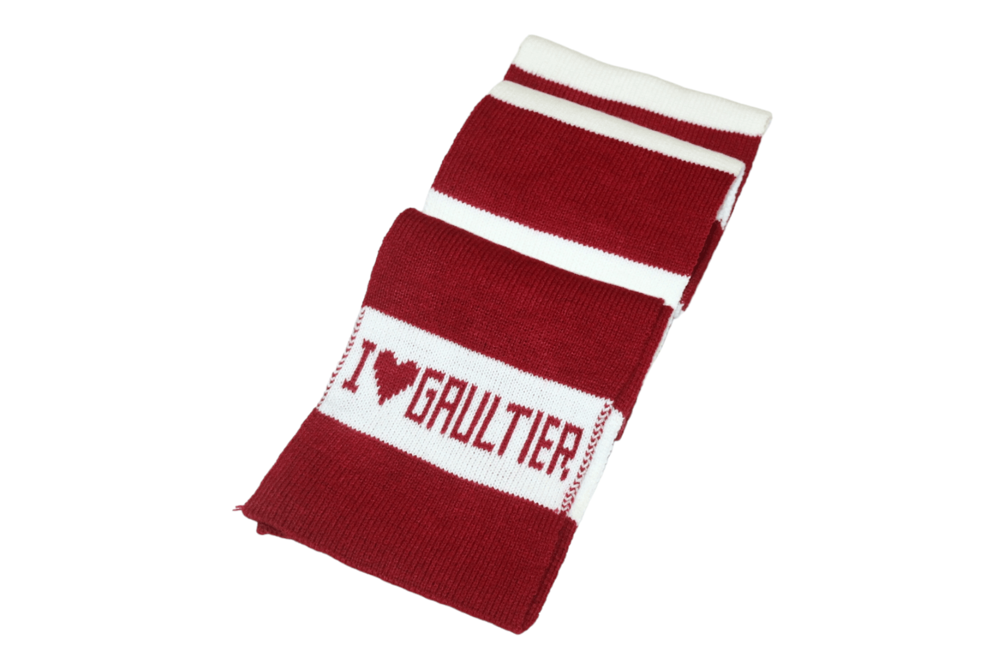 Jean Paul Gaultier Jean Paul Gaultier Iconic Striped Acrylic Scarf Size ONE SIZE - 1 Thumbnail