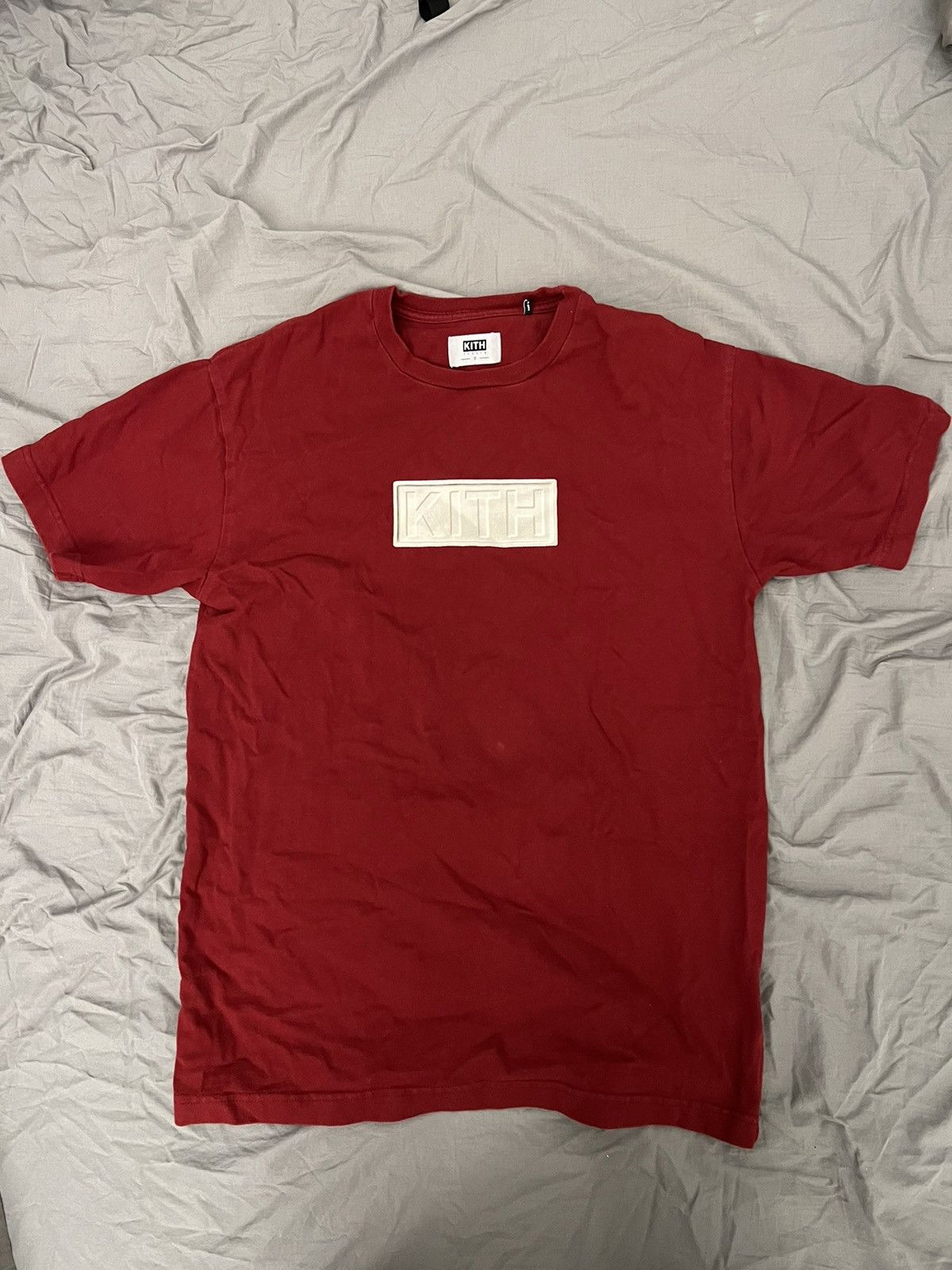 Kith Kith x Kith Treats chocolate Box Logo Tee | Grailed