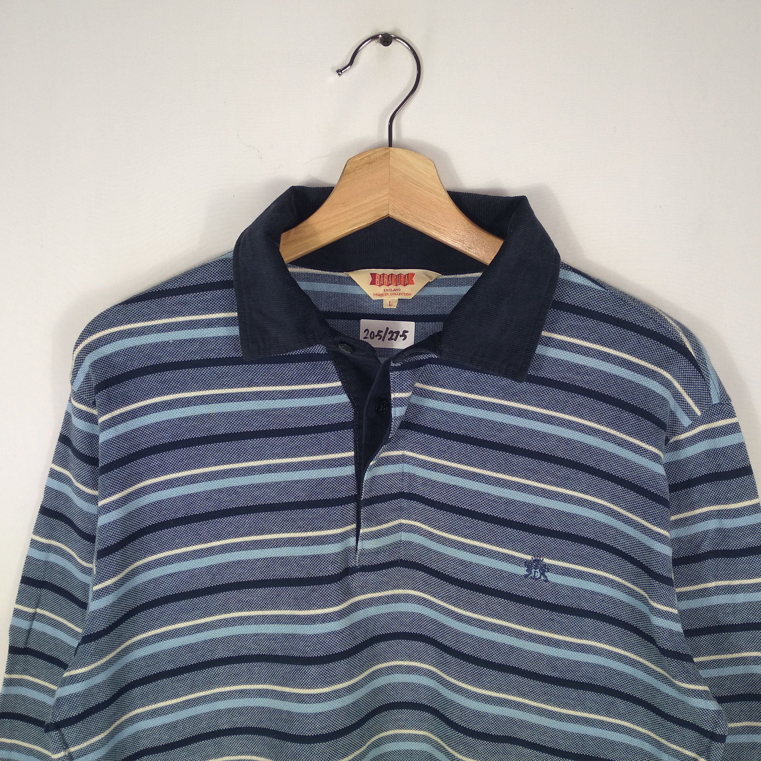Vintage Baracuta Classics Stripes Polo Shirts