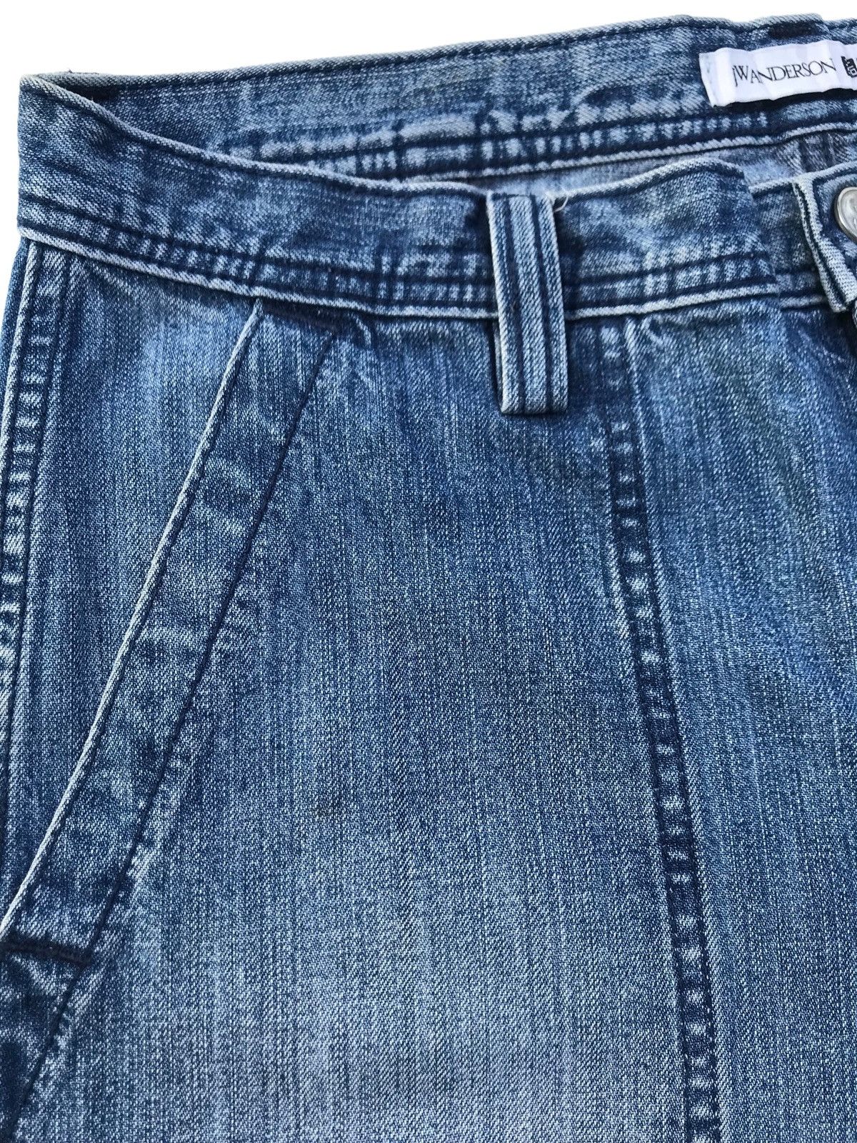 JW Anderson × Uniqlo J.W Anderson Uniqlo Designer Denim Baker Pants Size US 31 - 6 Thumbnail