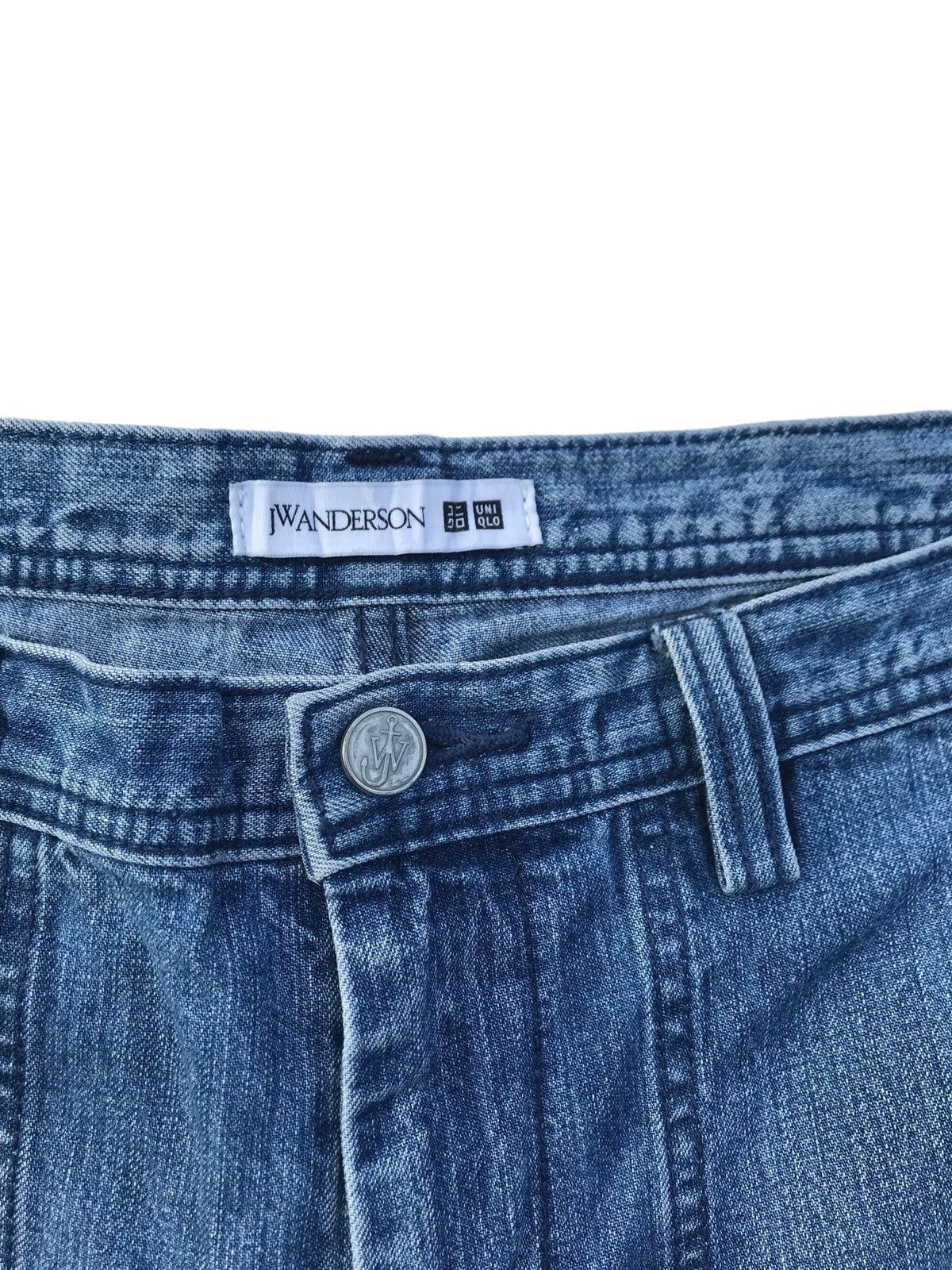 JW Anderson × Uniqlo J.W Anderson Uniqlo Designer Denim Baker Pants Size US 31 - 4 Thumbnail