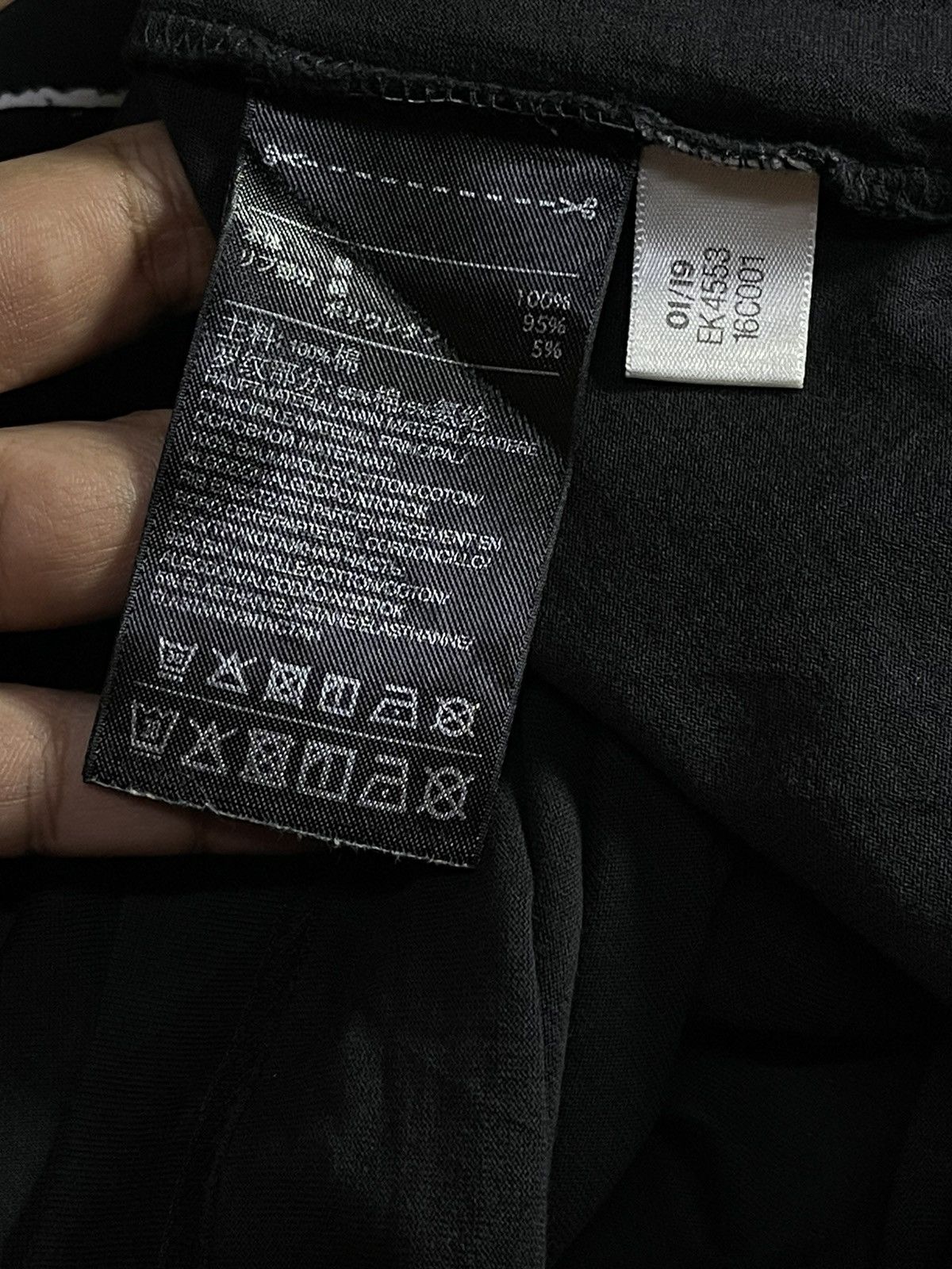 Adidas Y-3 Adidas Yohji Yamamoto Tshirt Size US L / EU 52-54 / 3 - 5 Thumbnail