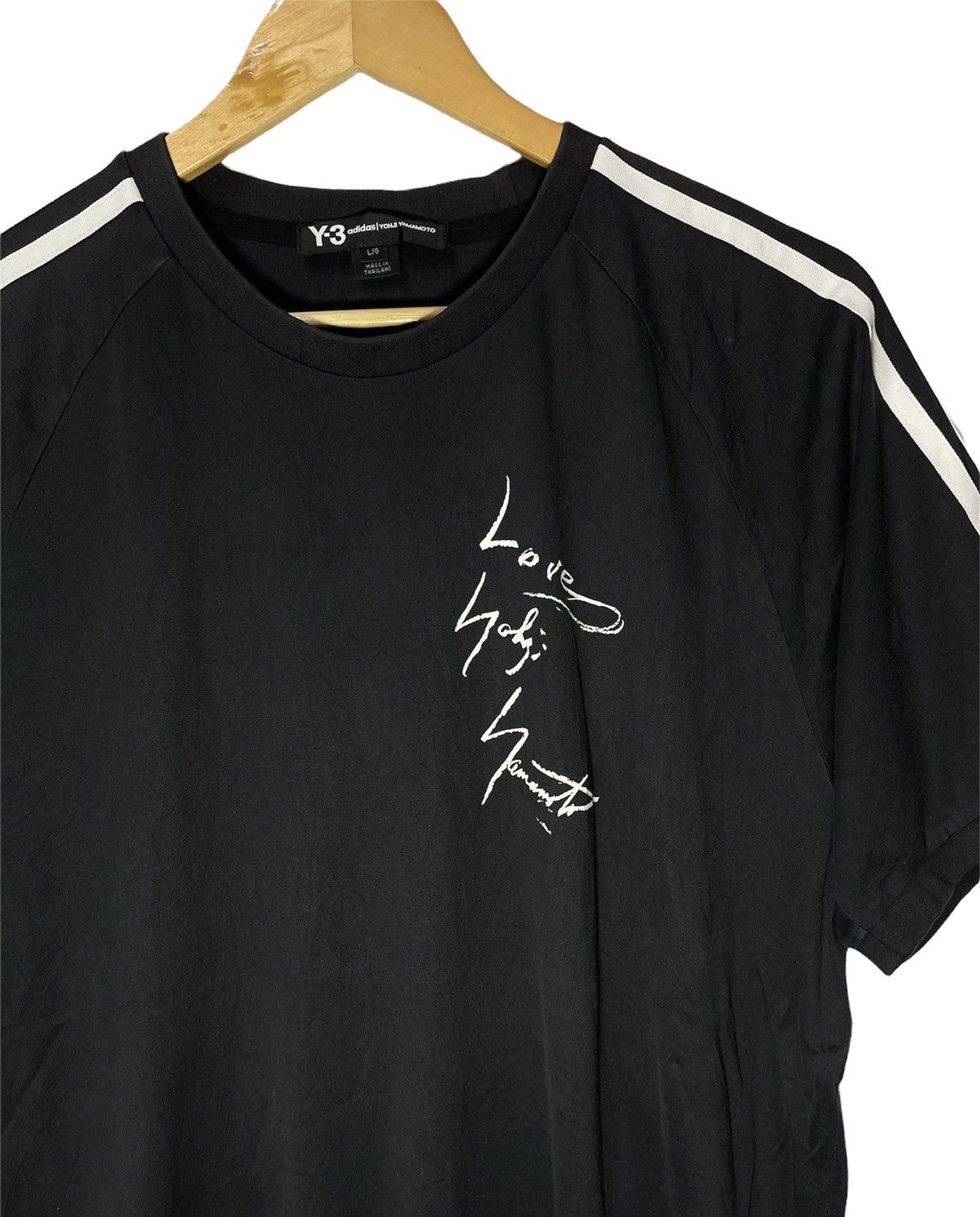 Adidas Y-3 Adidas Yohji Yamamoto Tshirt Size US L / EU 52-54 / 3 - 2 Thumbnail