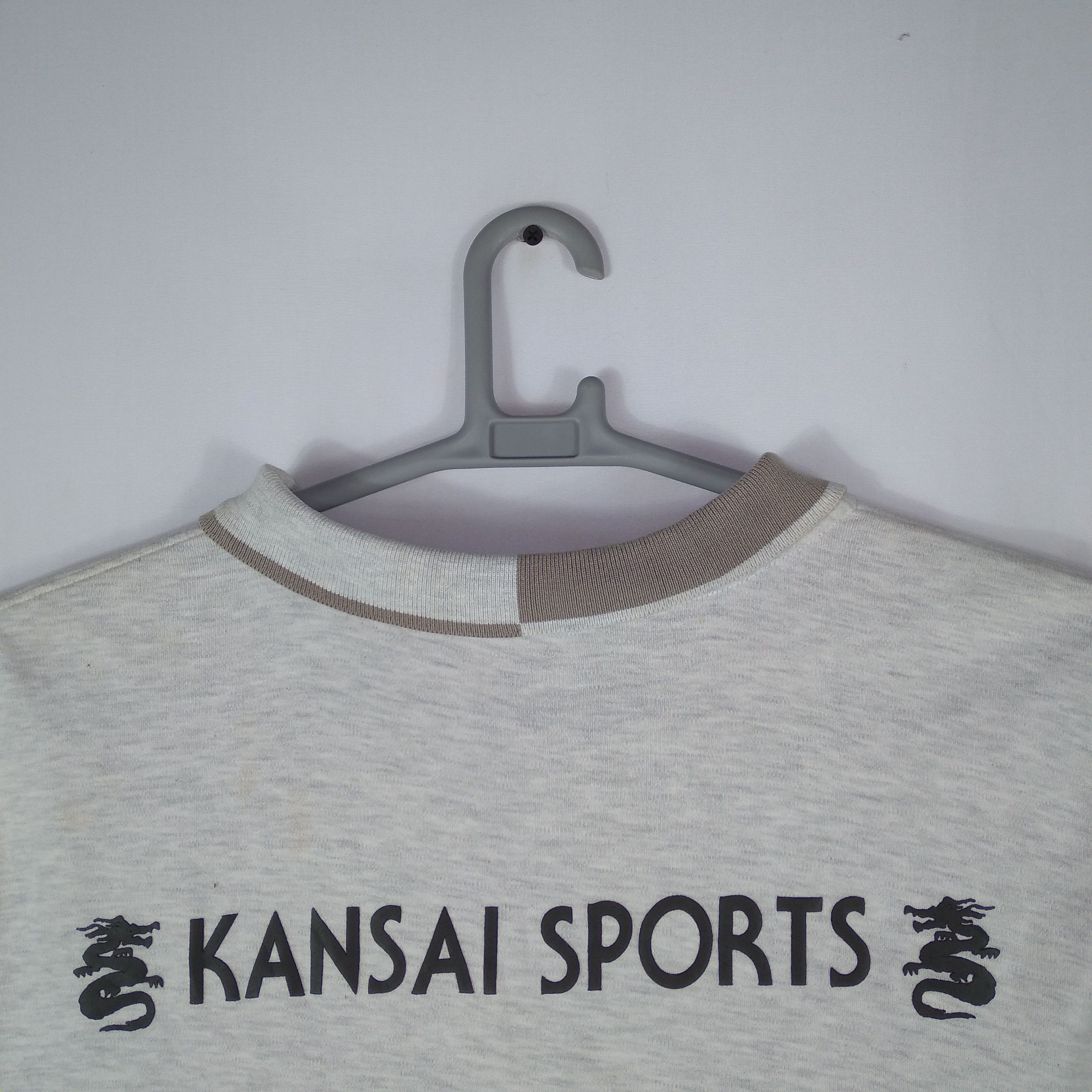 Designer × Kansai Yamamoto × Vintage Vintage Kansai Yamamoto Big Spellout Dragon Polo Shirts Size US L / EU 52-54 / 3 - 6 Thumbnail