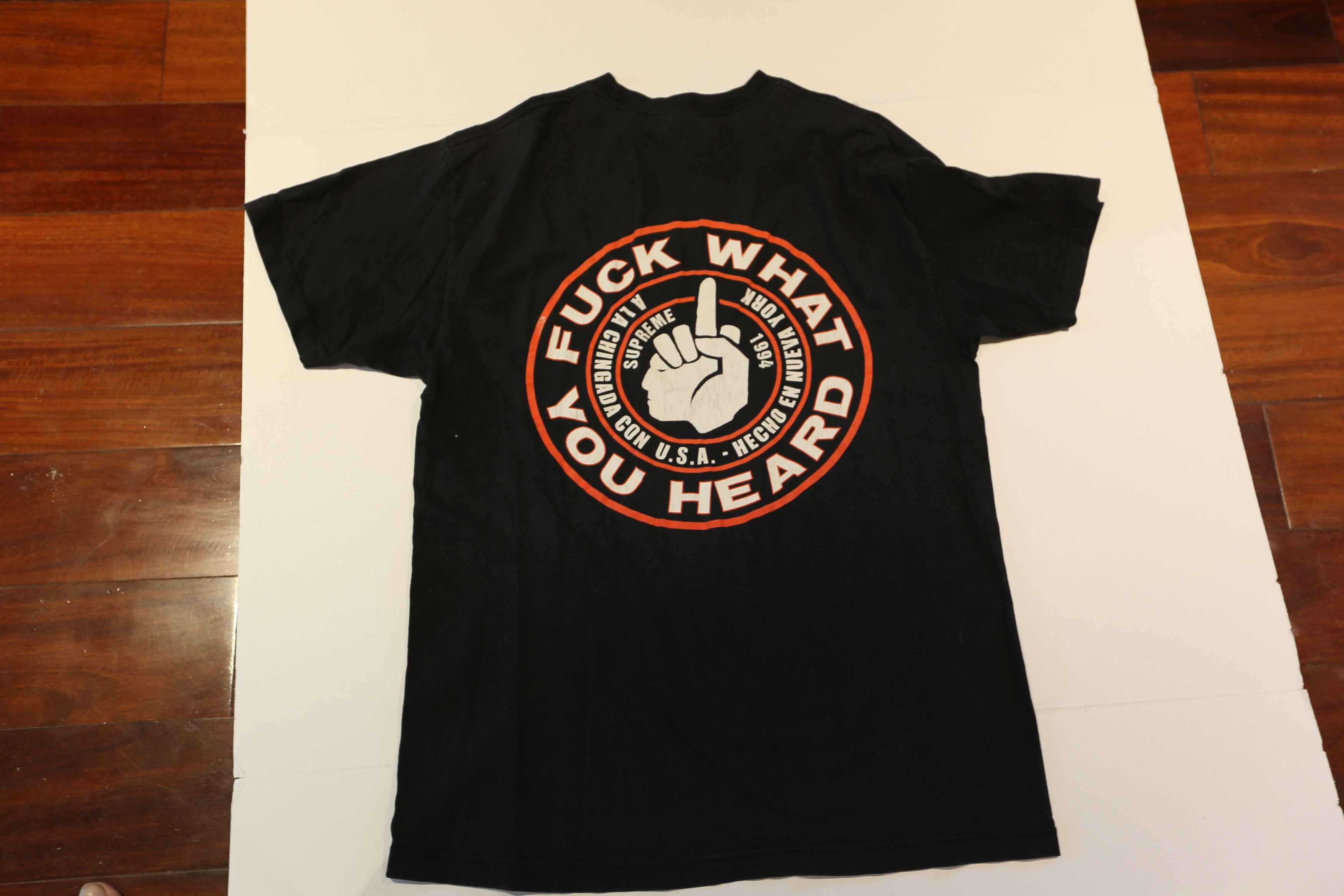 Supreme Fuck You Shirt | Grailed