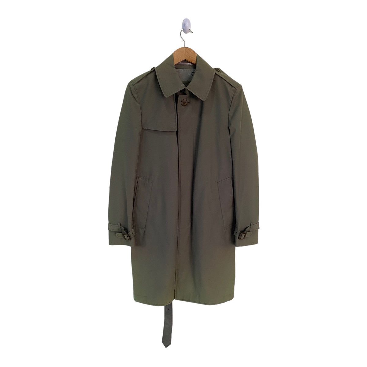 Loro Piana LORO PIANA STORM SYSTEM RAIN & WIND PROTECTION TRENCH COAT Size S / US 4 / IT 40 - 4 Thumbnail
