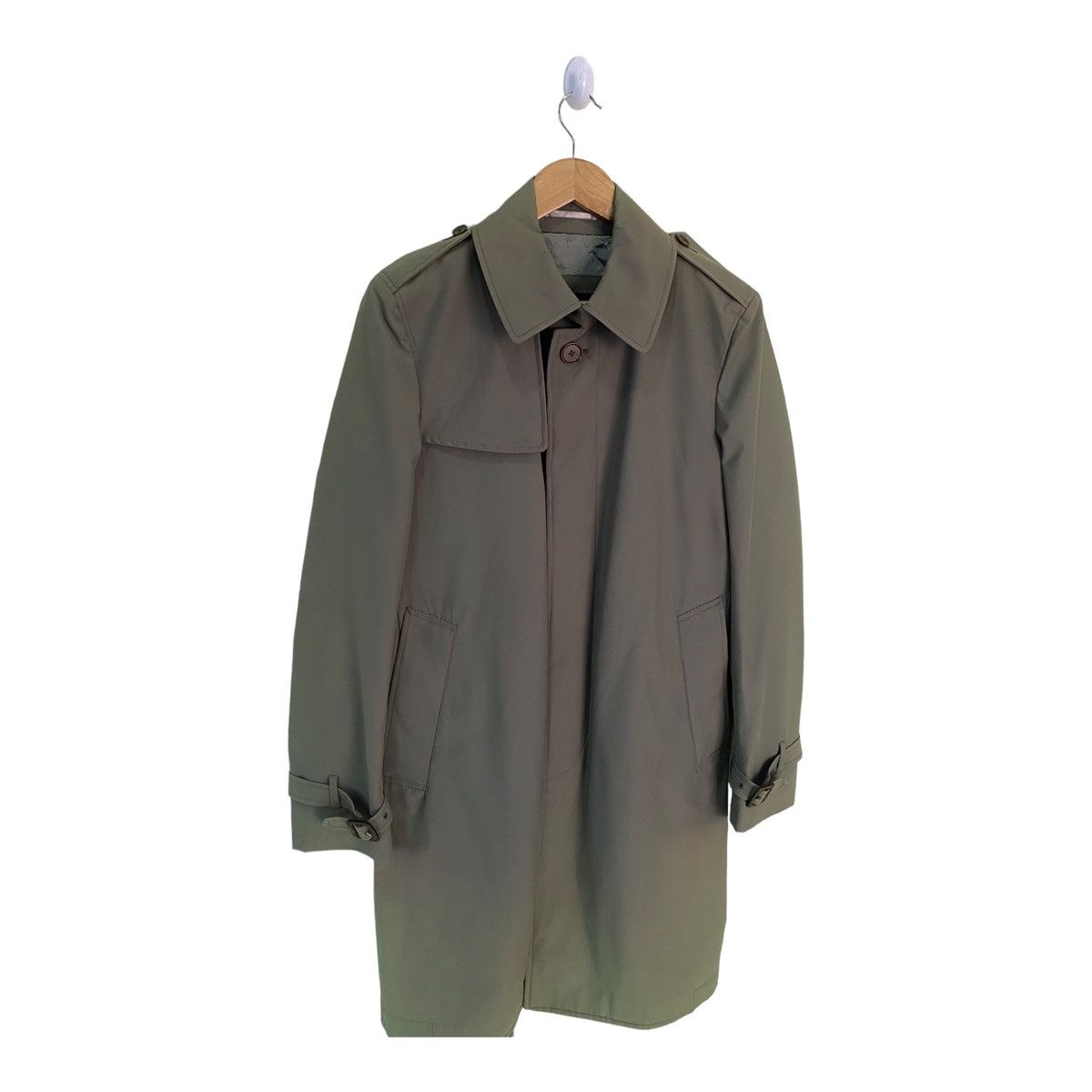 Loro Piana LORO PIANA STORM SYSTEM RAIN & WIND PROTECTION TRENCH COAT Size S / US 4 / IT 40 - 8 Thumbnail