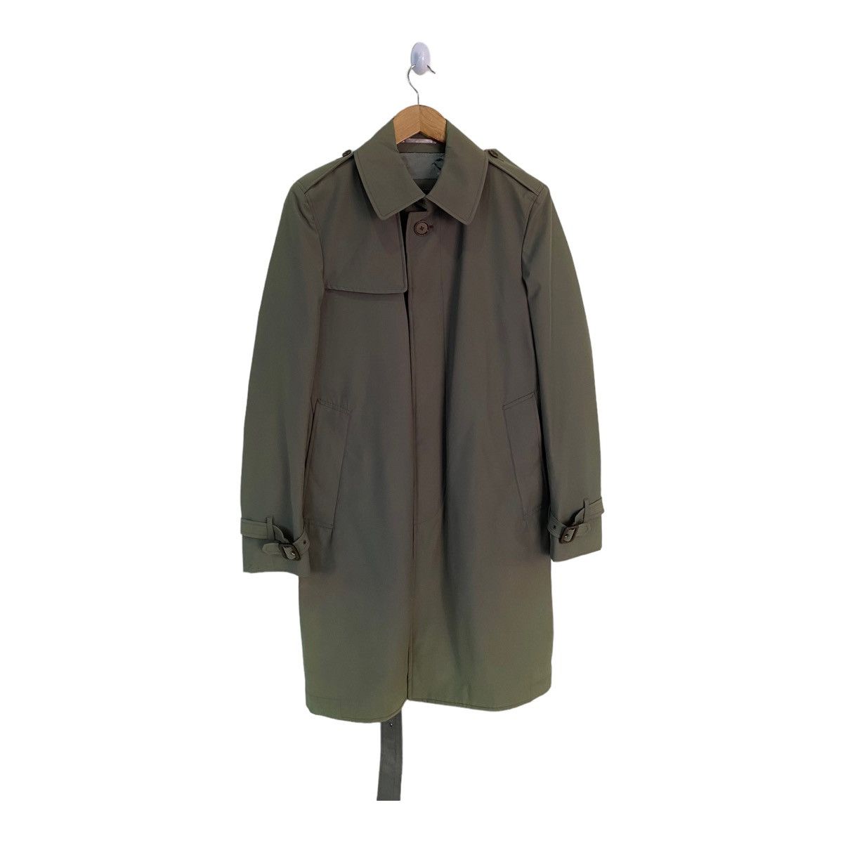Loro Piana LORO PIANA STORM SYSTEM RAIN & WIND PROTECTION TRENCH COAT Size S / US 4 / IT 40 - 2 Thumbnail