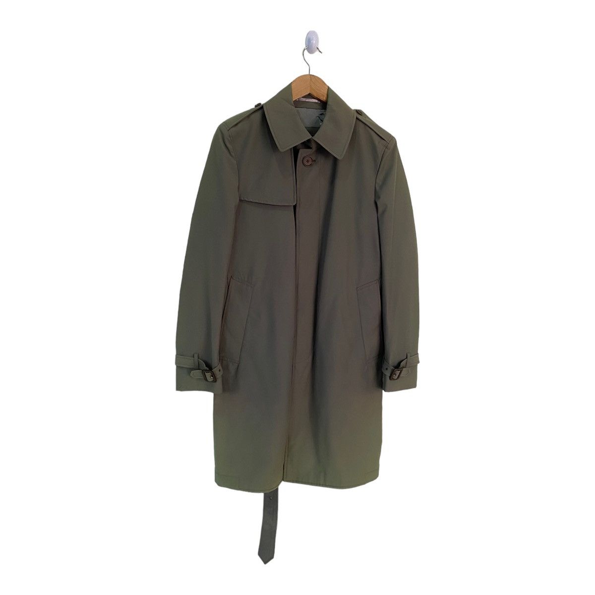 Loro Piana LORO PIANA STORM SYSTEM RAIN & WIND PROTECTION TRENCH COAT Size S / US 4 / IT 40 - 3 Thumbnail