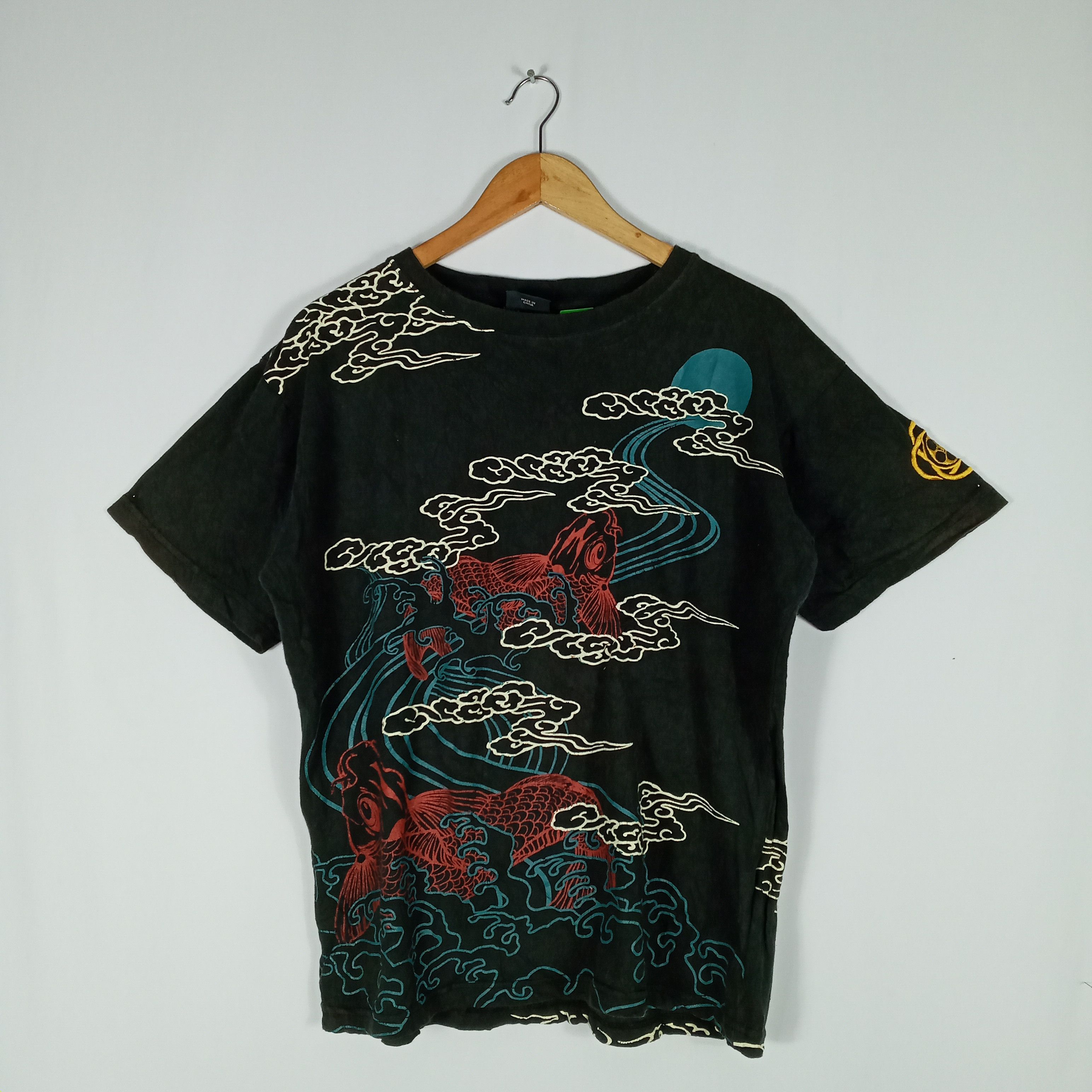 Japanese Brand × Vintage Vintage Fullprint Japanese Brand Sukajan Design Size US M / EU 48-50 / 2 - 1 Thumbnail