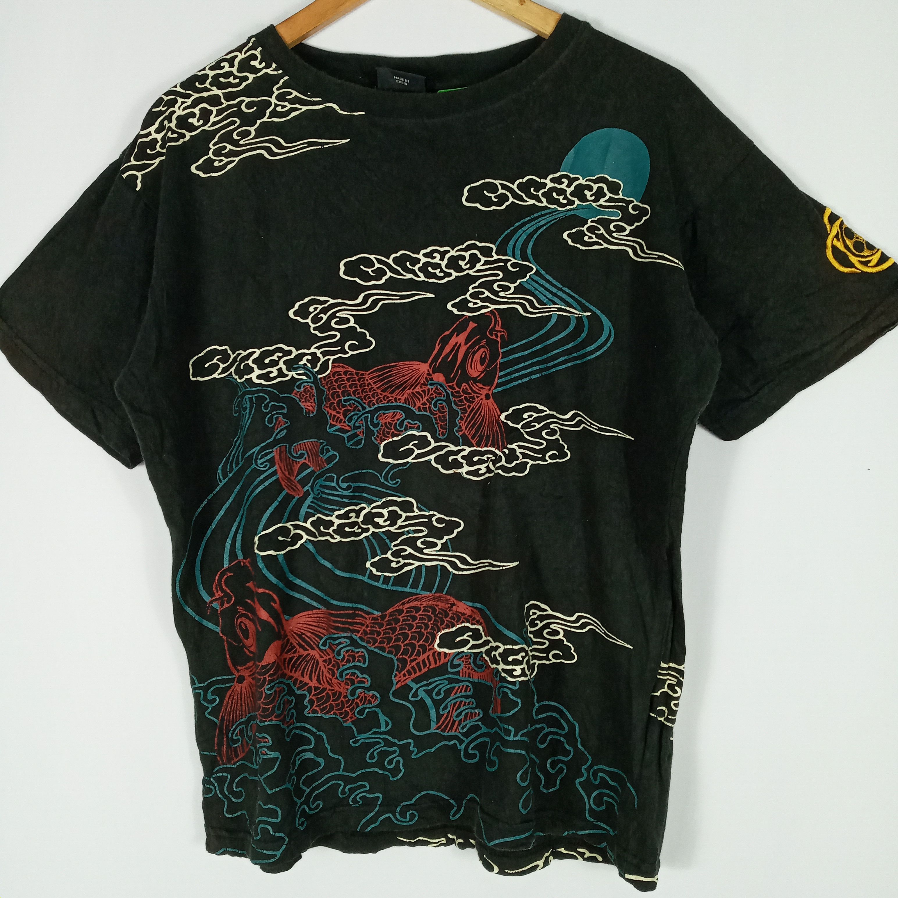 Japanese Brand × Vintage Vintage Fullprint Japanese Brand Sukajan Design Size US M / EU 48-50 / 2 - 2 Thumbnail