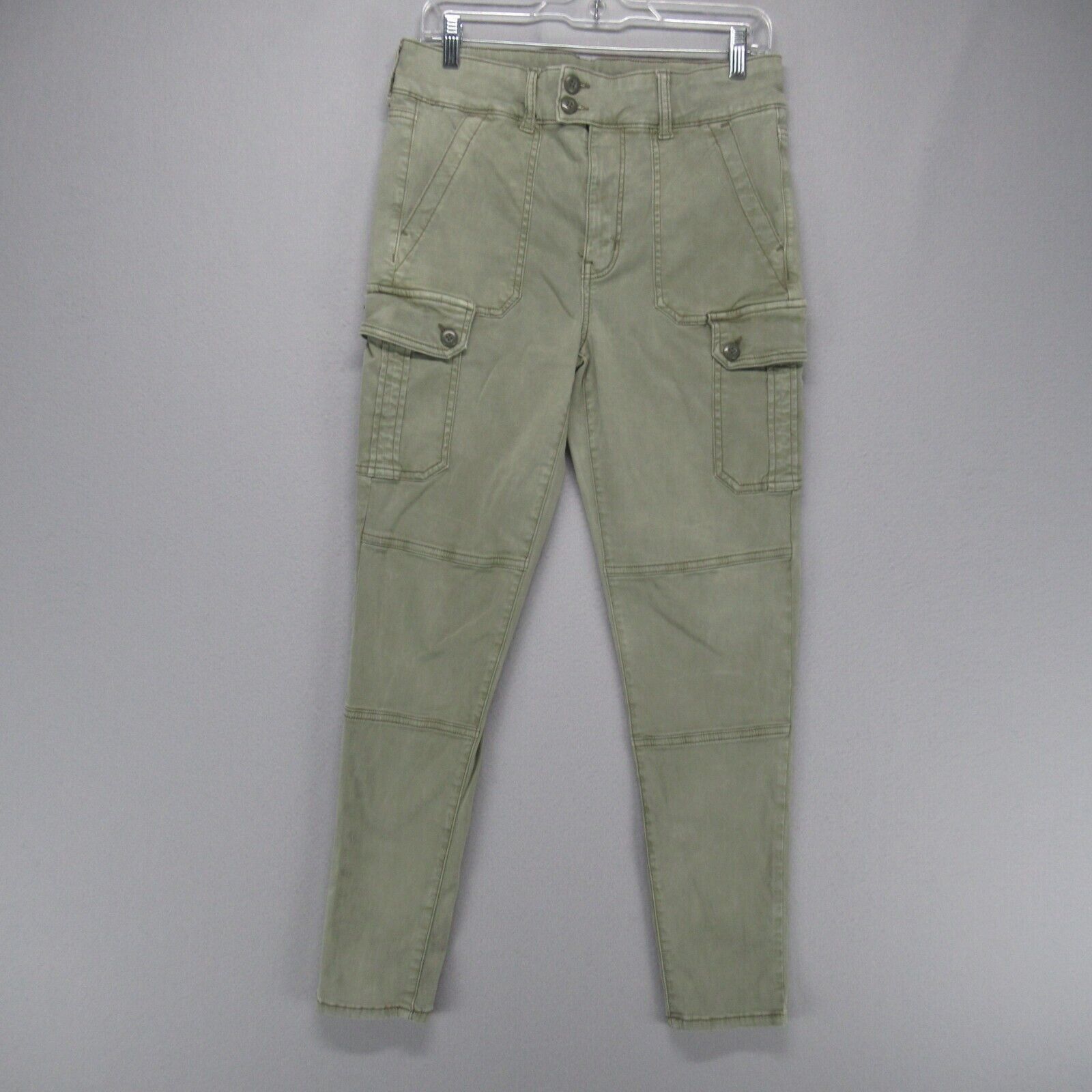 Pantalon Cargo American Eagle – Femme – Vert Olive – Taille 10 – Parfait état