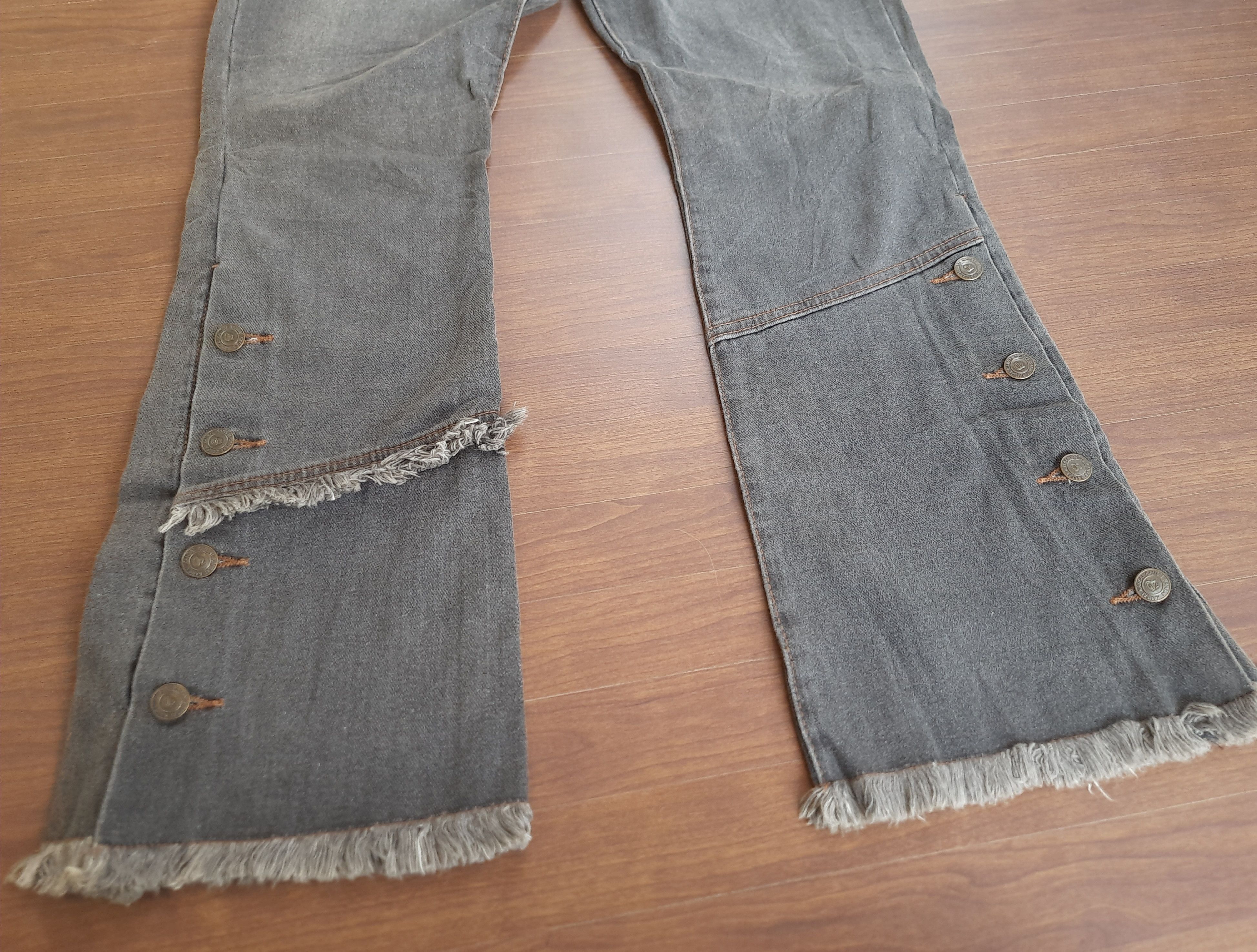 Kansai Yamamoto KANSAI 02 KANSAI YAMAMOTO Denim Long Pants Size 28" / US 6 / IT 42 - 6 Thumbnail