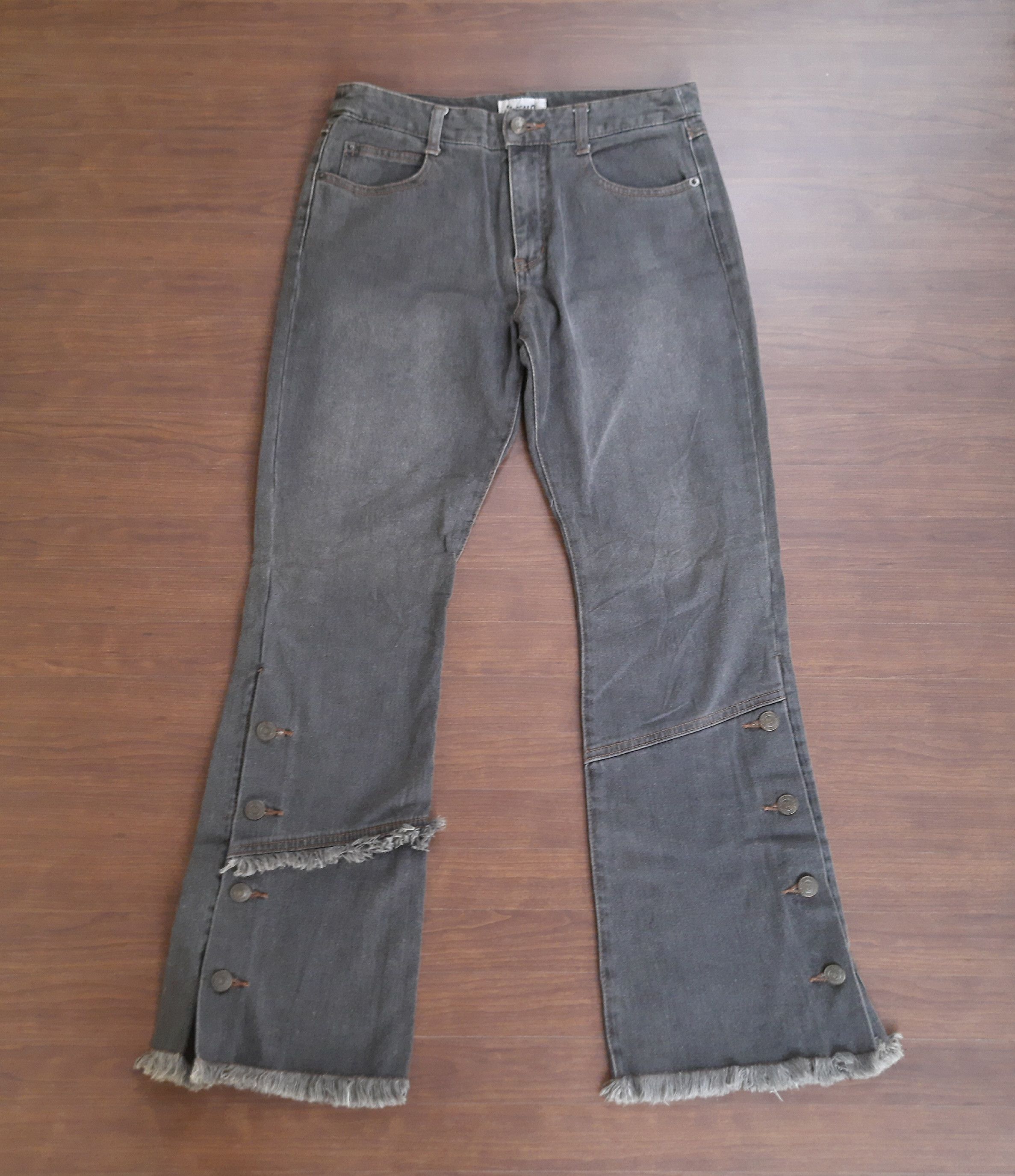 Kansai Yamamoto KANSAI 02 KANSAI YAMAMOTO Denim Long Pants Size 28" / US 6 / IT 42 - 1 Thumbnail