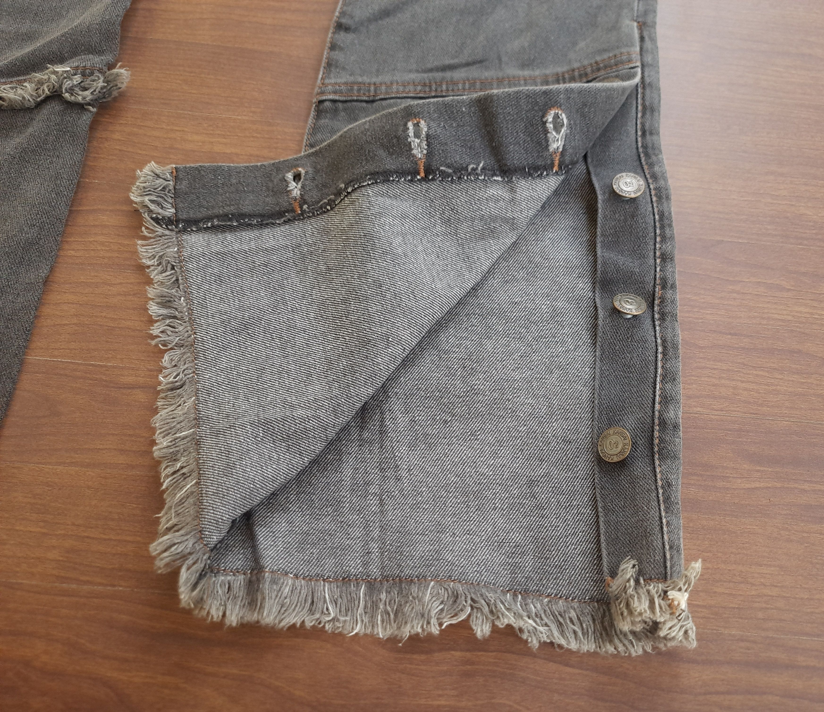 Kansai Yamamoto KANSAI 02 KANSAI YAMAMOTO Denim Long Pants Size 28" / US 6 / IT 42 - 8 Thumbnail