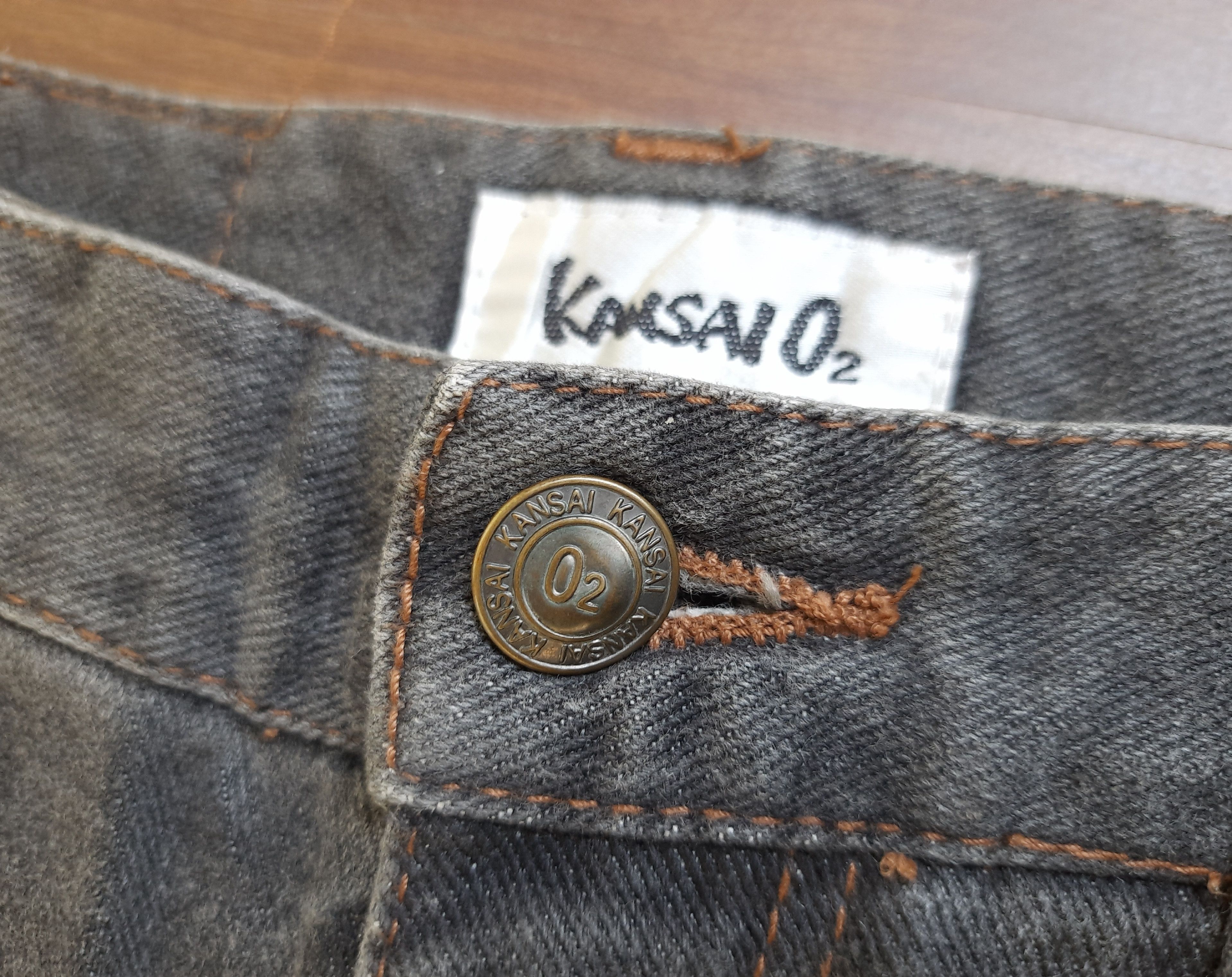 Kansai Yamamoto KANSAI 02 KANSAI YAMAMOTO Denim Long Pants Size 28" / US 6 / IT 42 - 9 Thumbnail